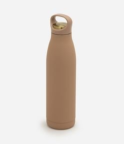 Garrafa Térmica em Aço Inoxidável com Estrutura Alongada 500ml