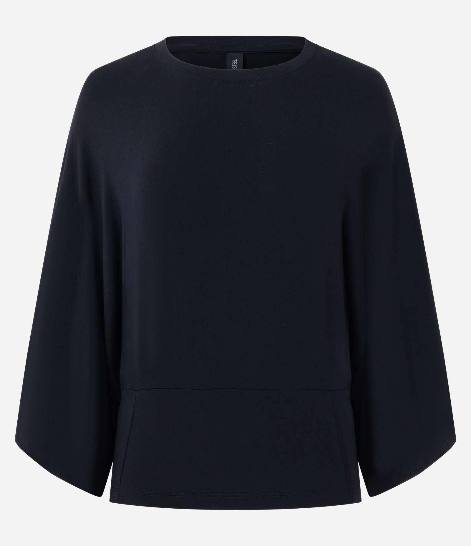 Blusa em Viscolycra com Manga Morcego Preto 5