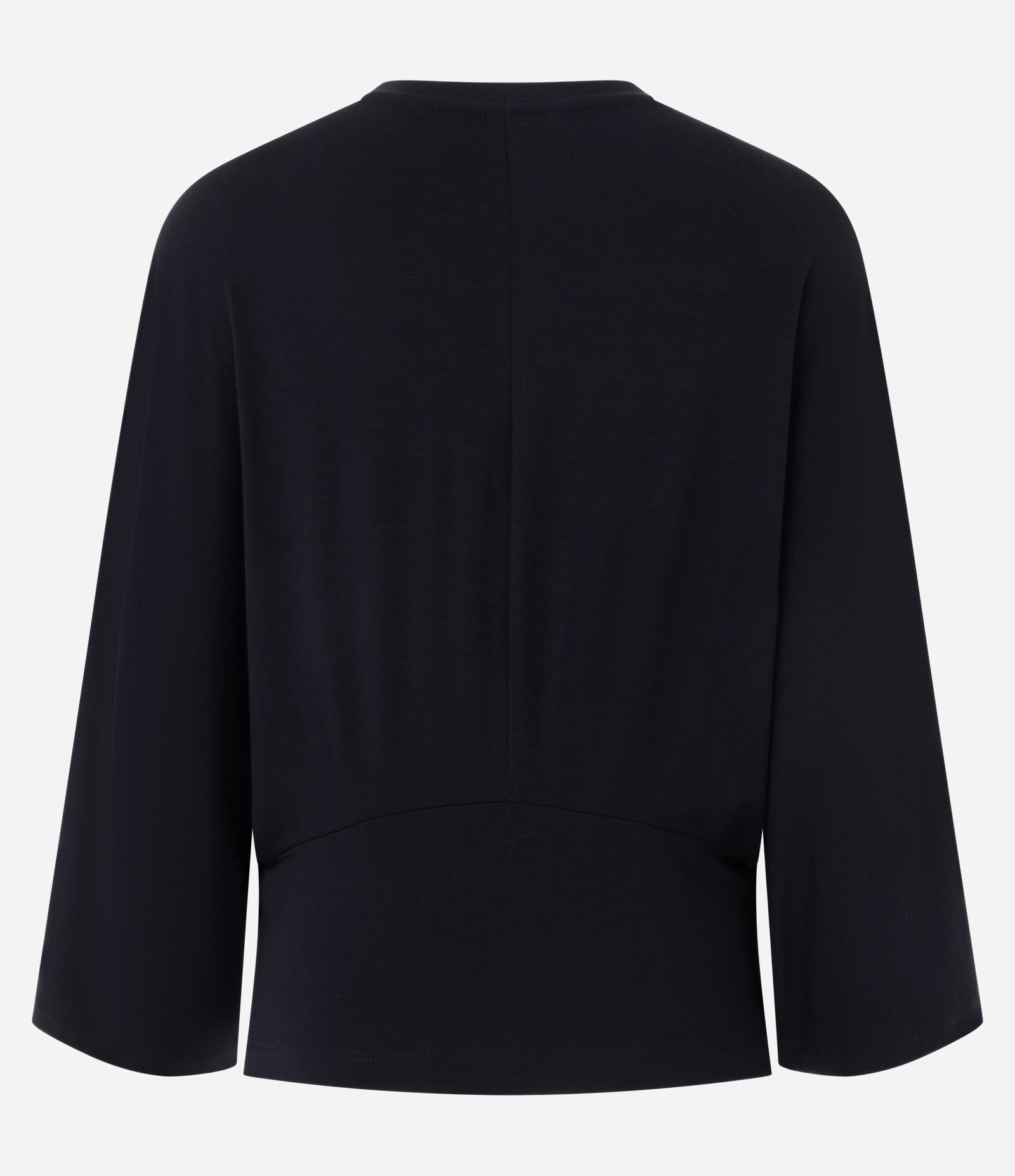 Blusa em Viscolycra com Manga Morcego Preto 6