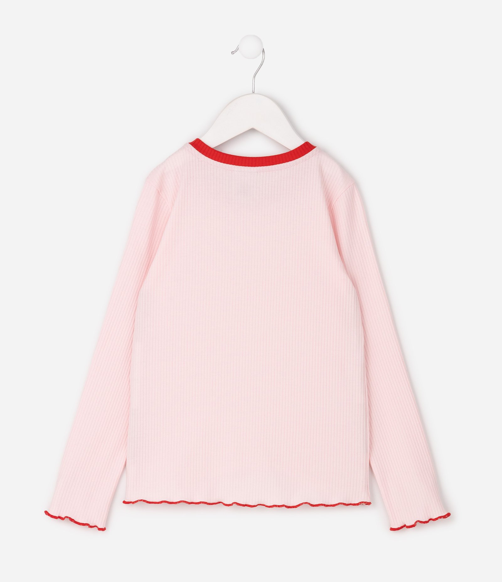Pijama Infantil Hello Kitty em Ribana Canelada – Tam 5 a 14 Anos Rosa 4