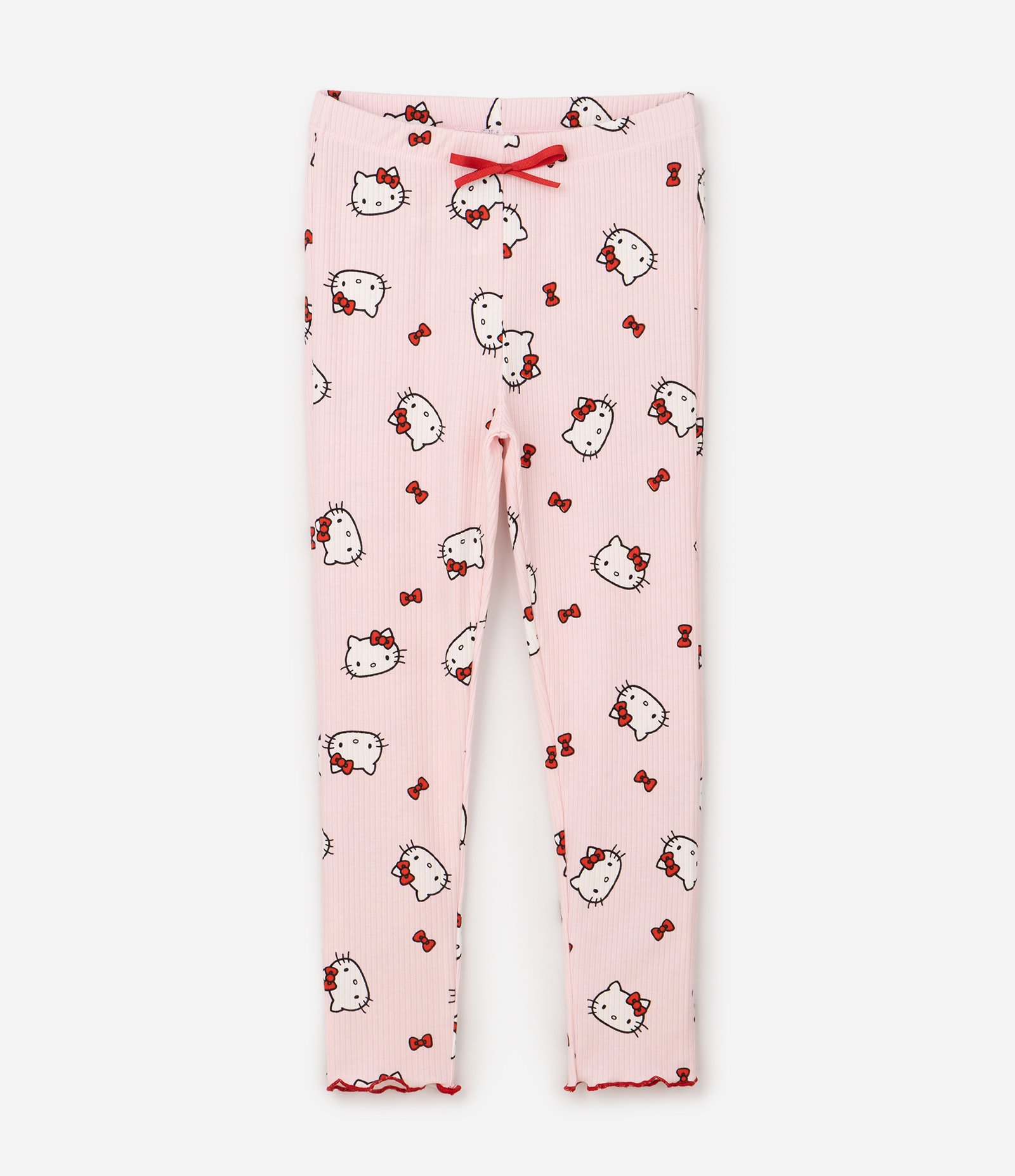 Pijama Infantil Hello Kitty em Ribana Canelada – Tam 5 a 14 Anos Rosa 6