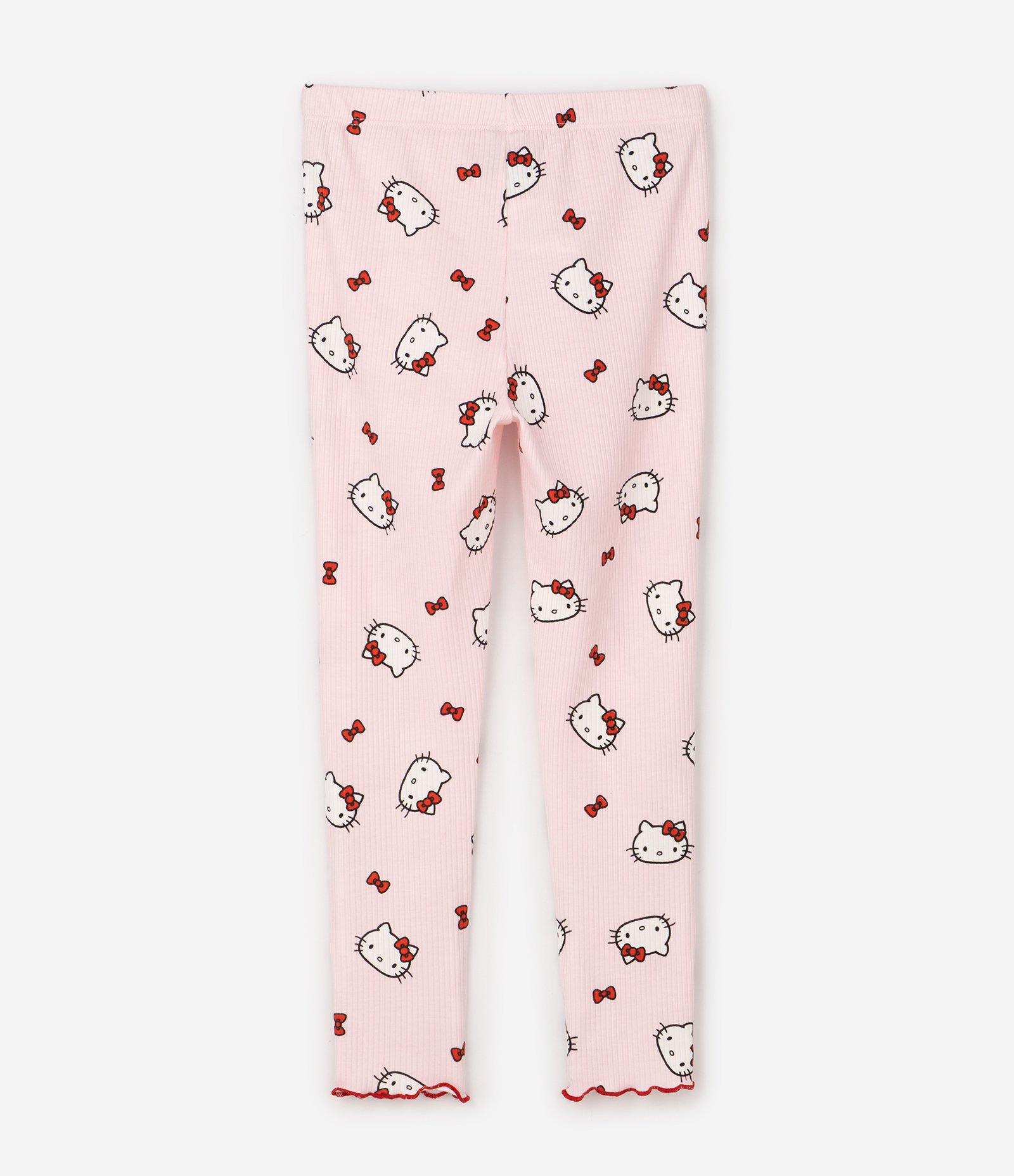 Pijama Infantil Hello Kitty em Ribana Canelada – Tam 5 a 14 Anos Rosa 7
