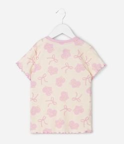 Pijama Infantil em Ribana da Barbie com Laços – Tam 5 a 12 Anos