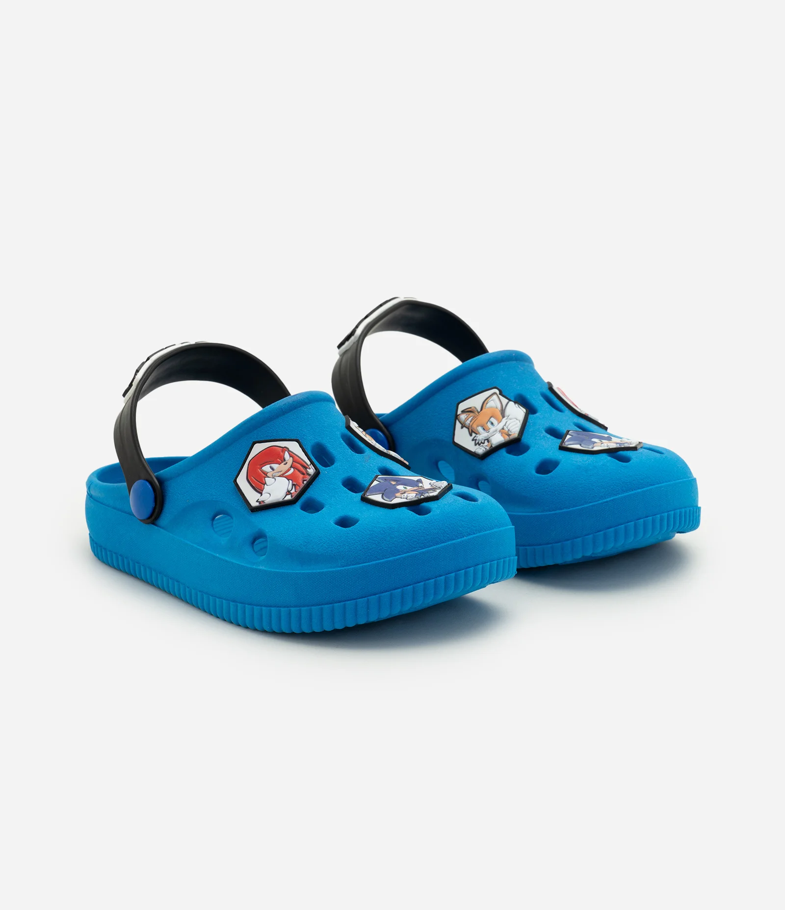 Sandália Infantil Babuche com Pins Sonic – Tam 28 a 35 Azul 2