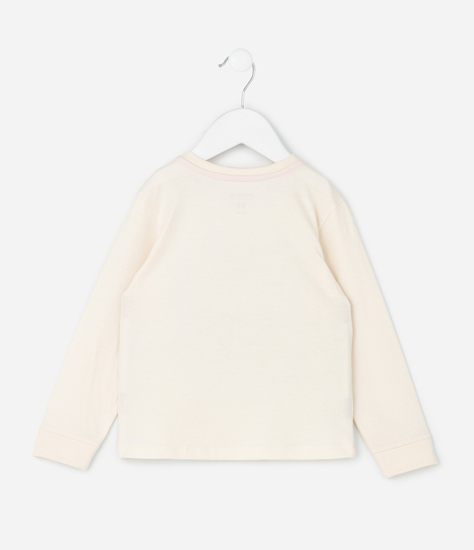 Pijama Infantil com Estampa Capivaras – Tam 2 a 6 Anos Bege/Rosa Clara 3