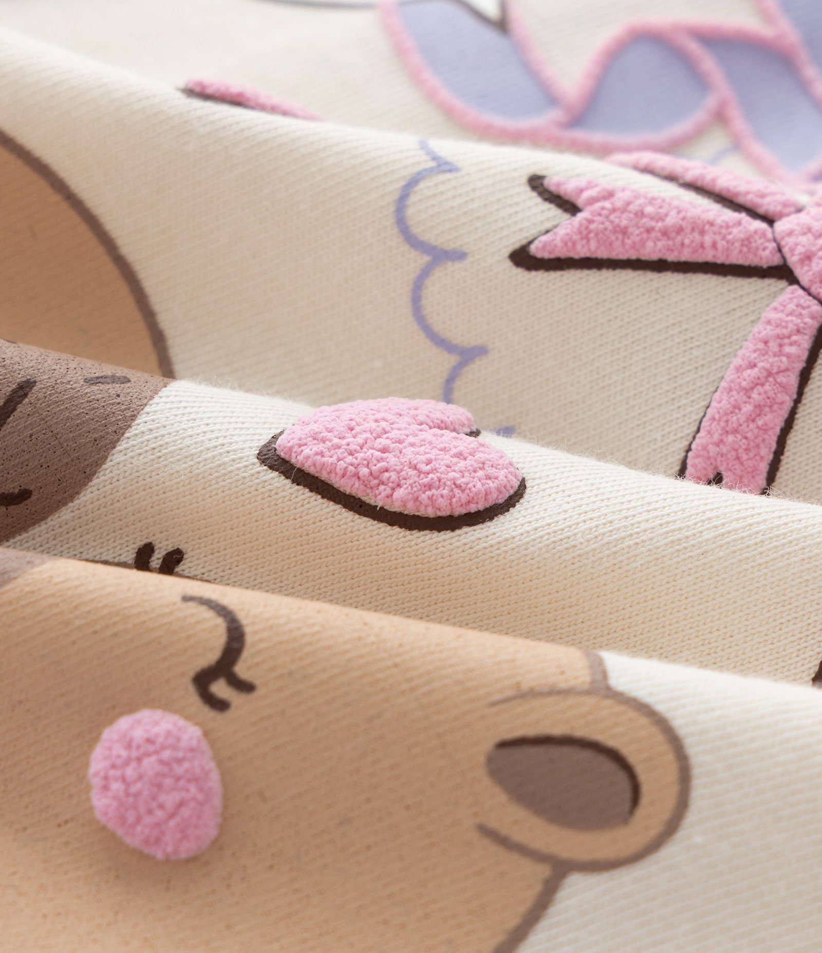 Pijama Infantil com Estampa Capivaras – Tam 2 a 6 Anos Bege/Rosa Clara 4