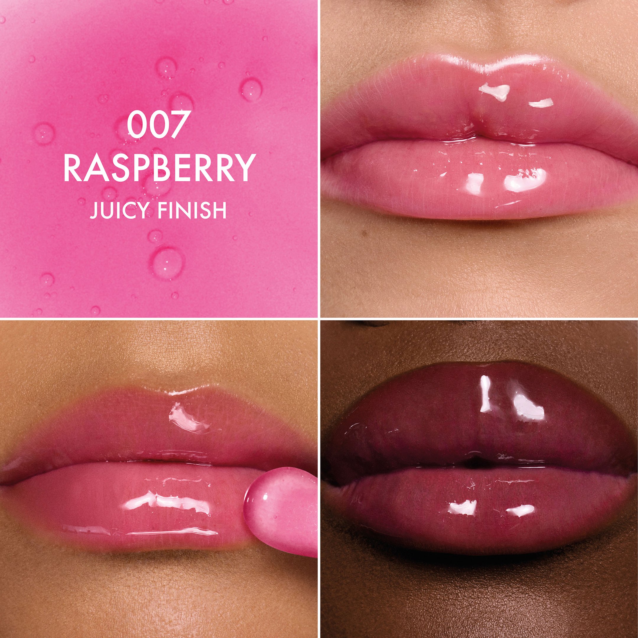 Gloss Addict Lip Glow Oil Dior Framboesa 3