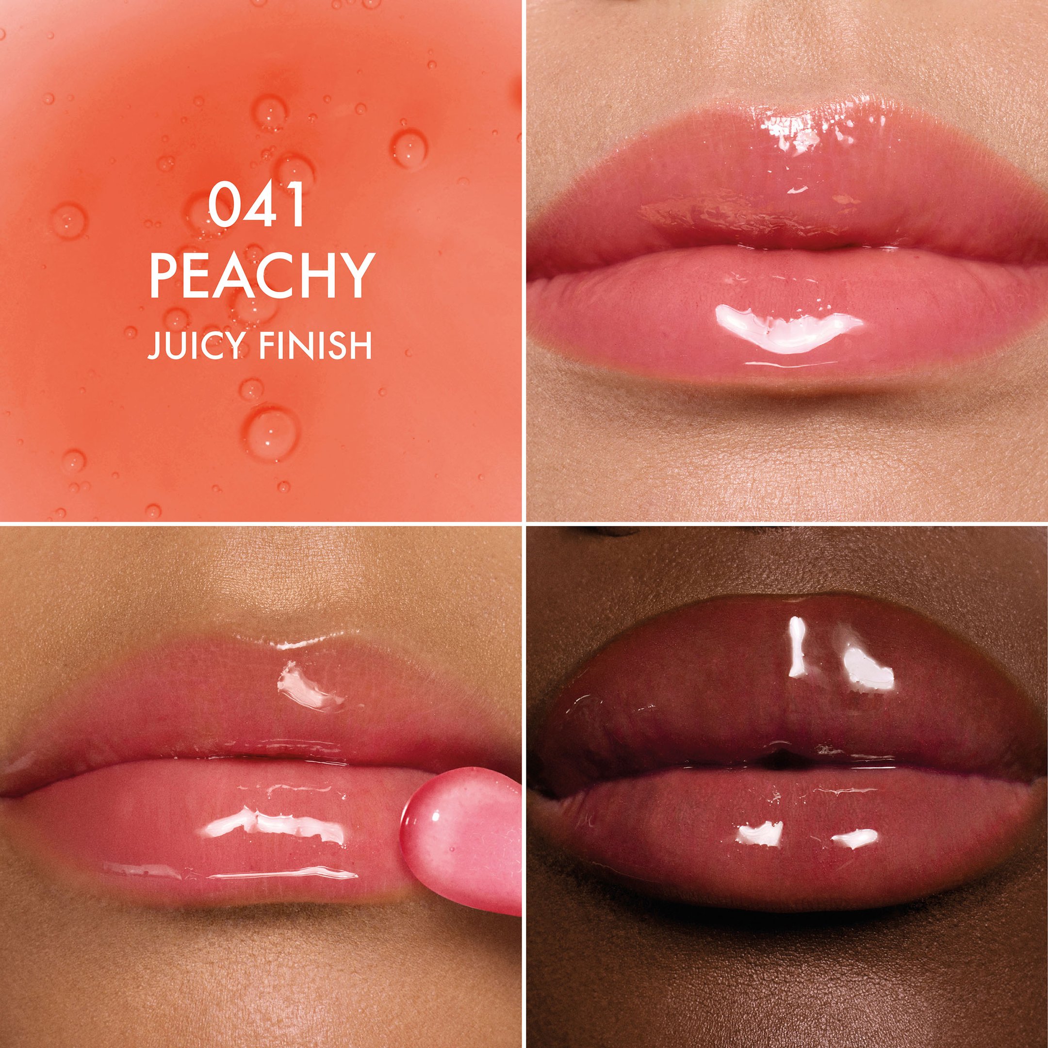 Gloss Addict Lip Glow Oil Dior Peachy 3