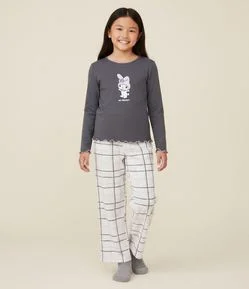 Pijama Infantil com Estampa My Melody – Tam 5 a 14 Anos