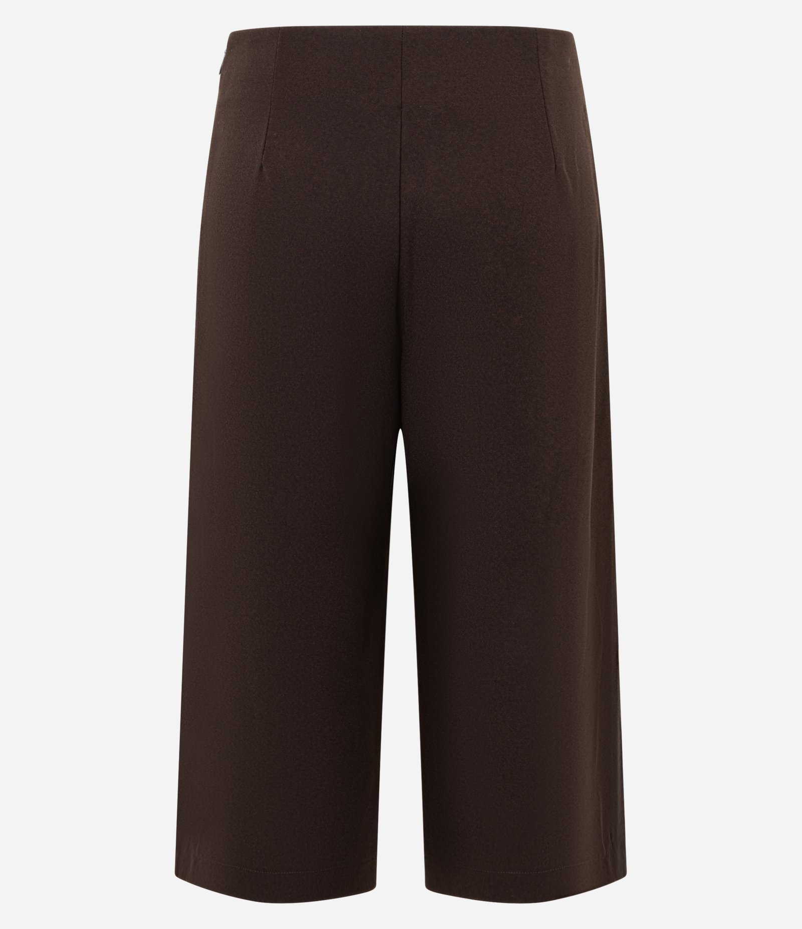 Bermuda Reta Alfaiatada com Cintura Baixa Marrom 7