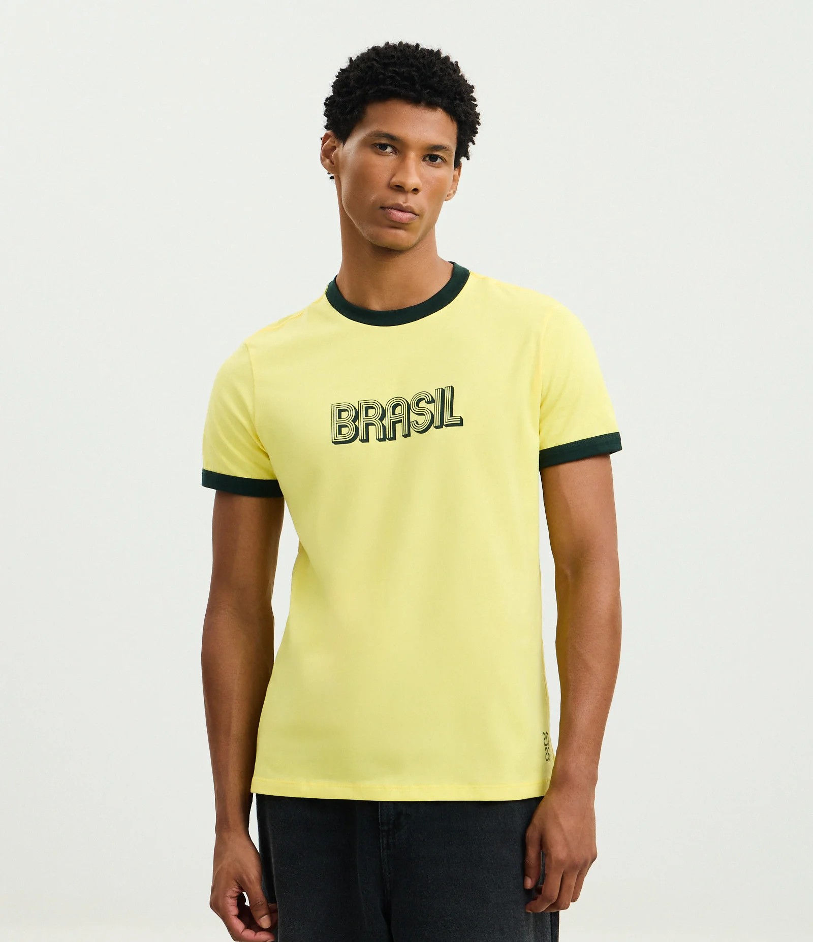Camiseta Brasil Amarelo 1