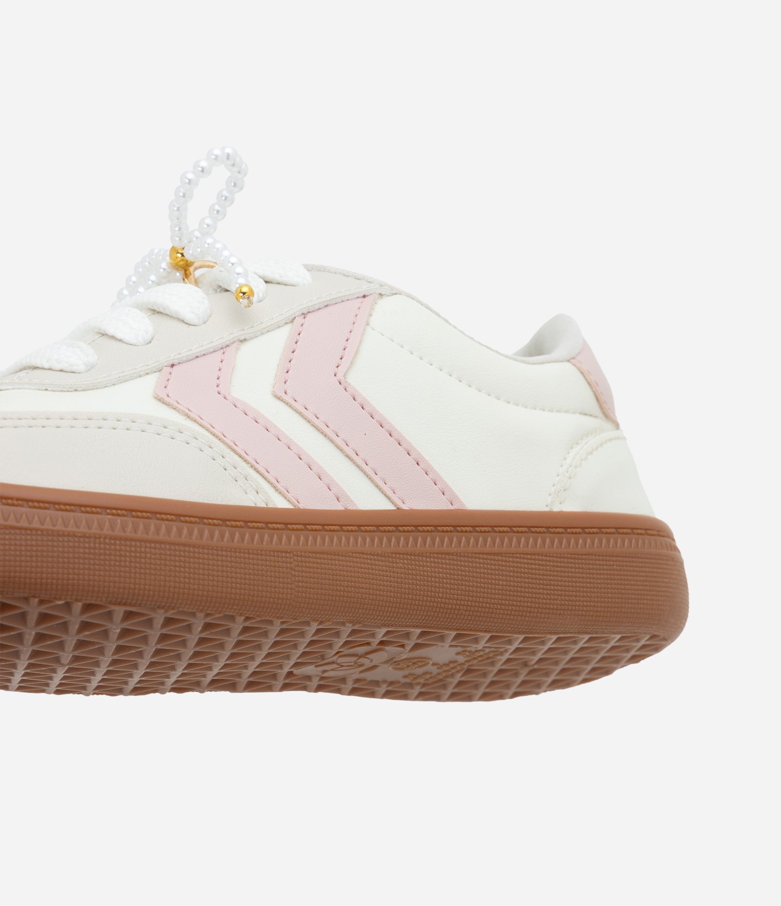 Tênis Infantil com Recortes e Laço – Tam 28 a 34 Off White 2