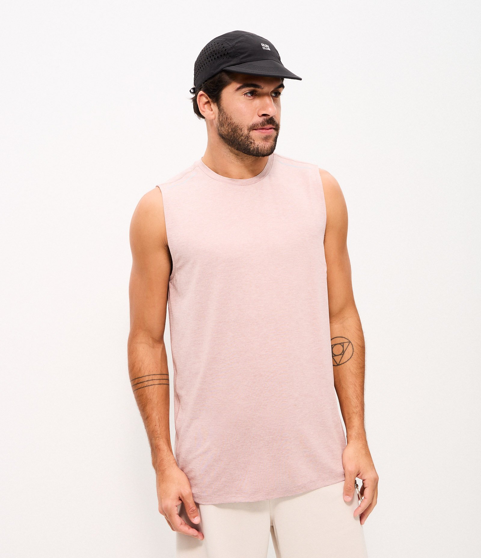 Regata Dry Fit Muscle Esportiva Rosa 1