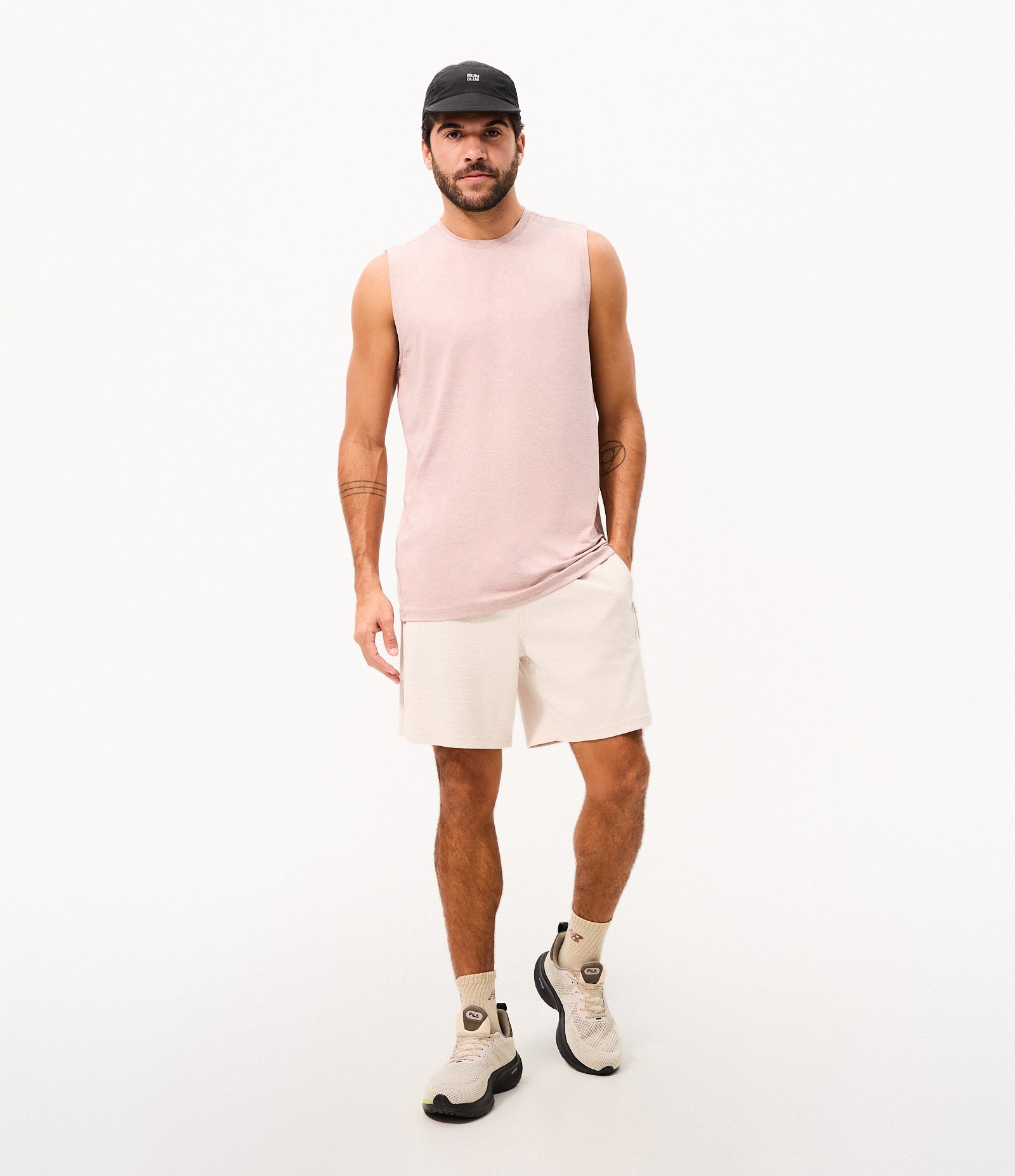 Regata Dry Fit Muscle Esportiva Rosa 2
