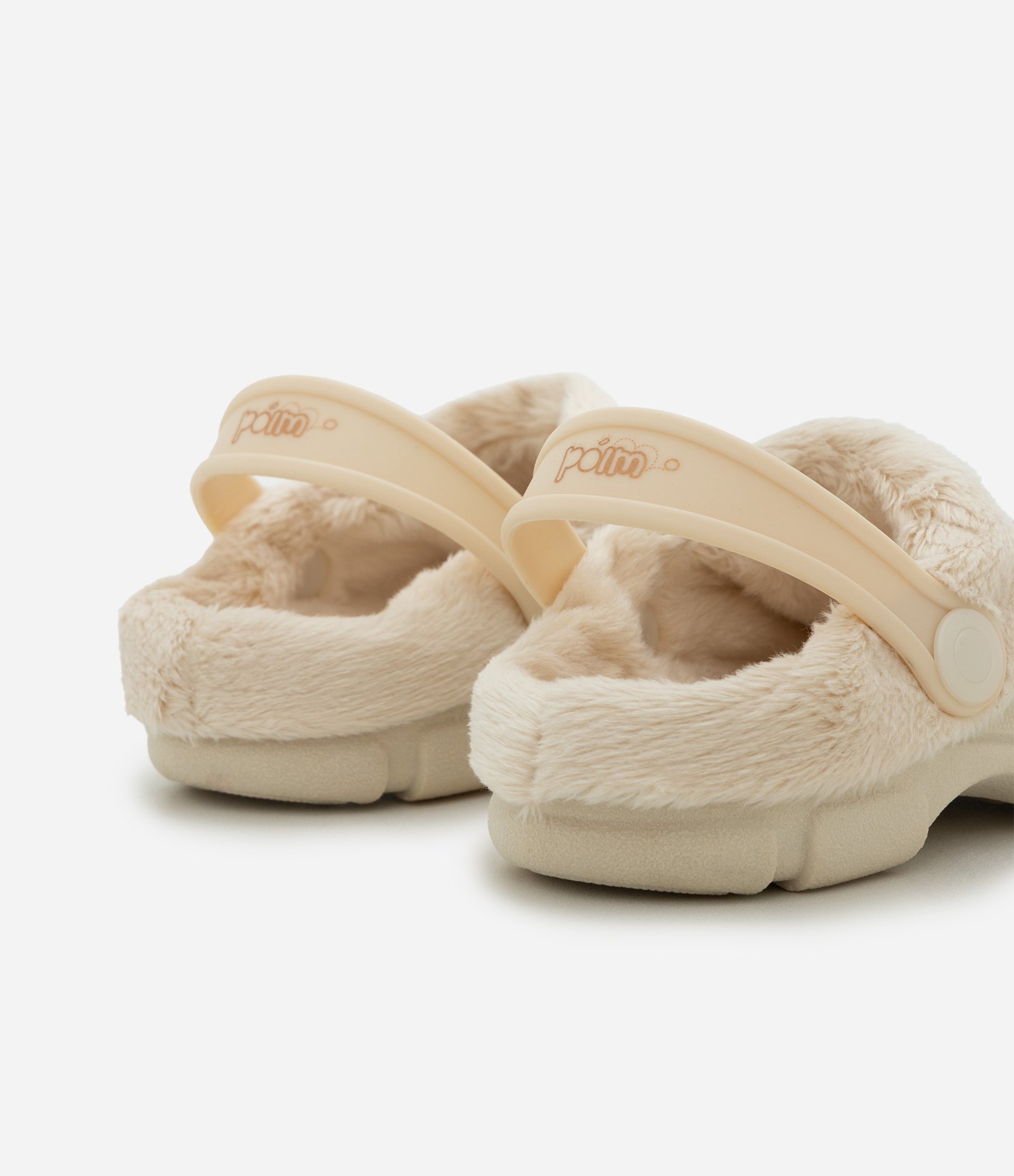 Sandália Infantil Babuche com Forro em Pelinhos – Tam 19 a 26 Off White 2