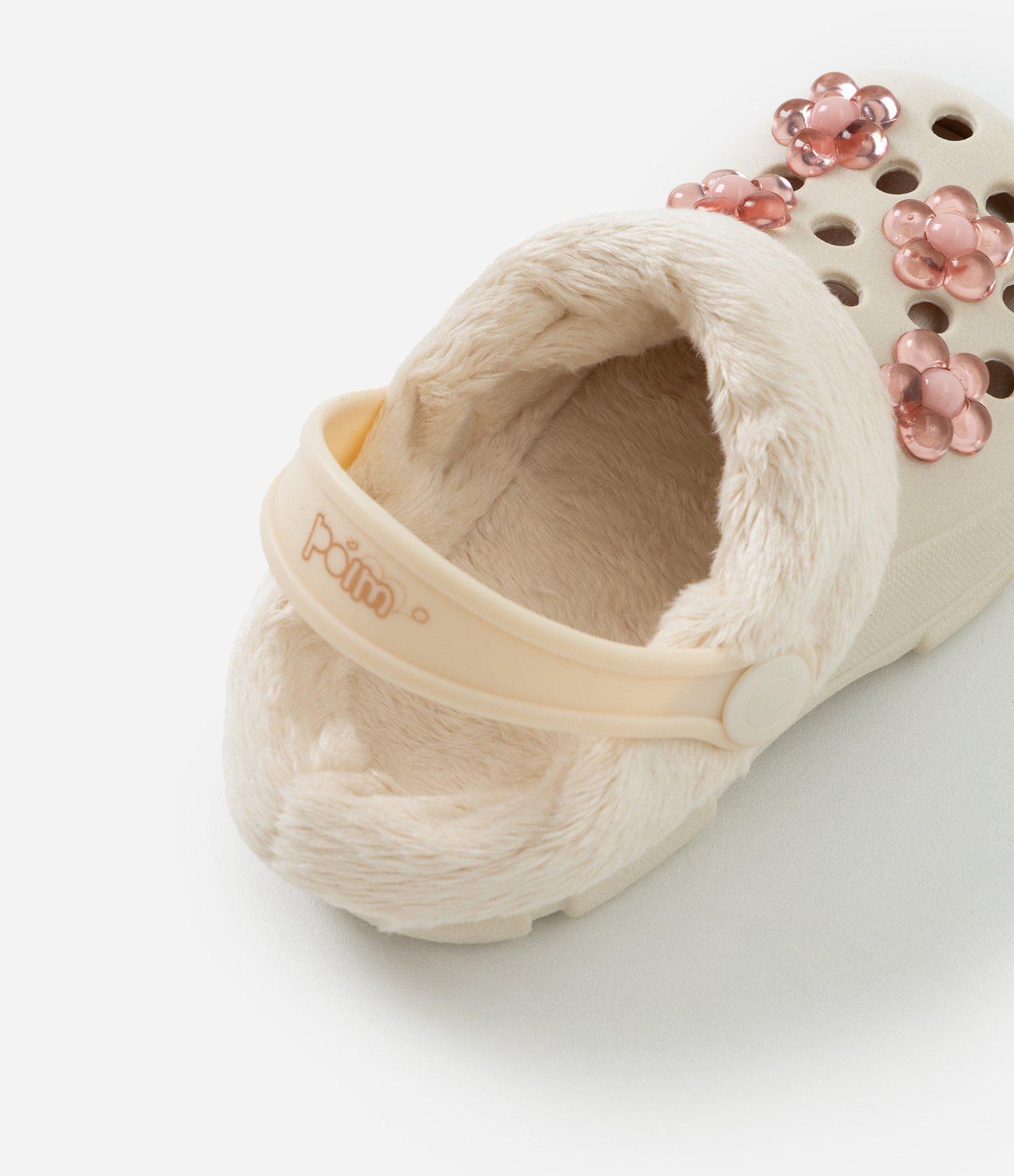 Sandália Infantil Babuche com Forro em Pelinhos – Tam 19 a 26 Off White 4