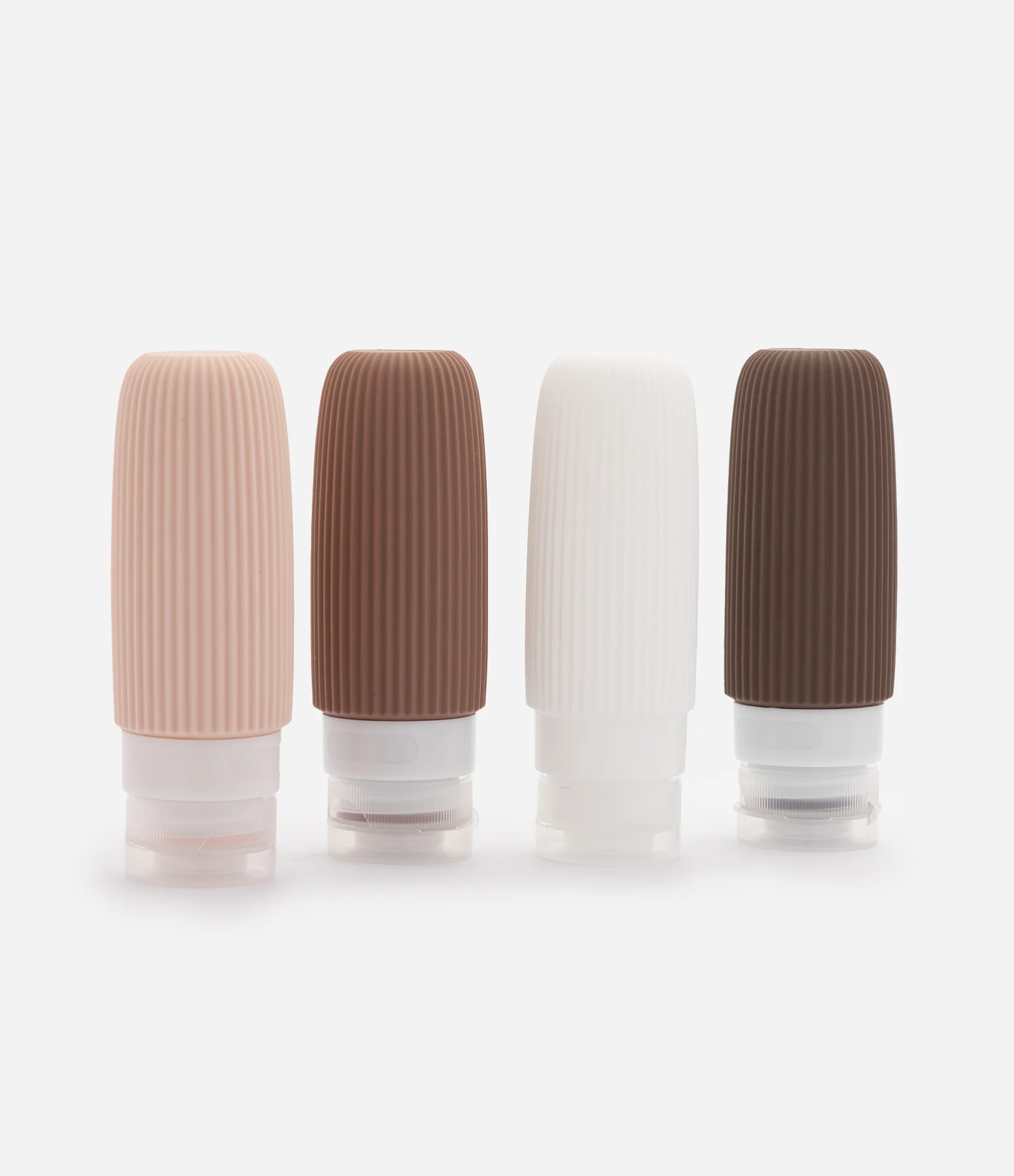 Kit Viagem em Silicone com Bico Dosador Multicores 1