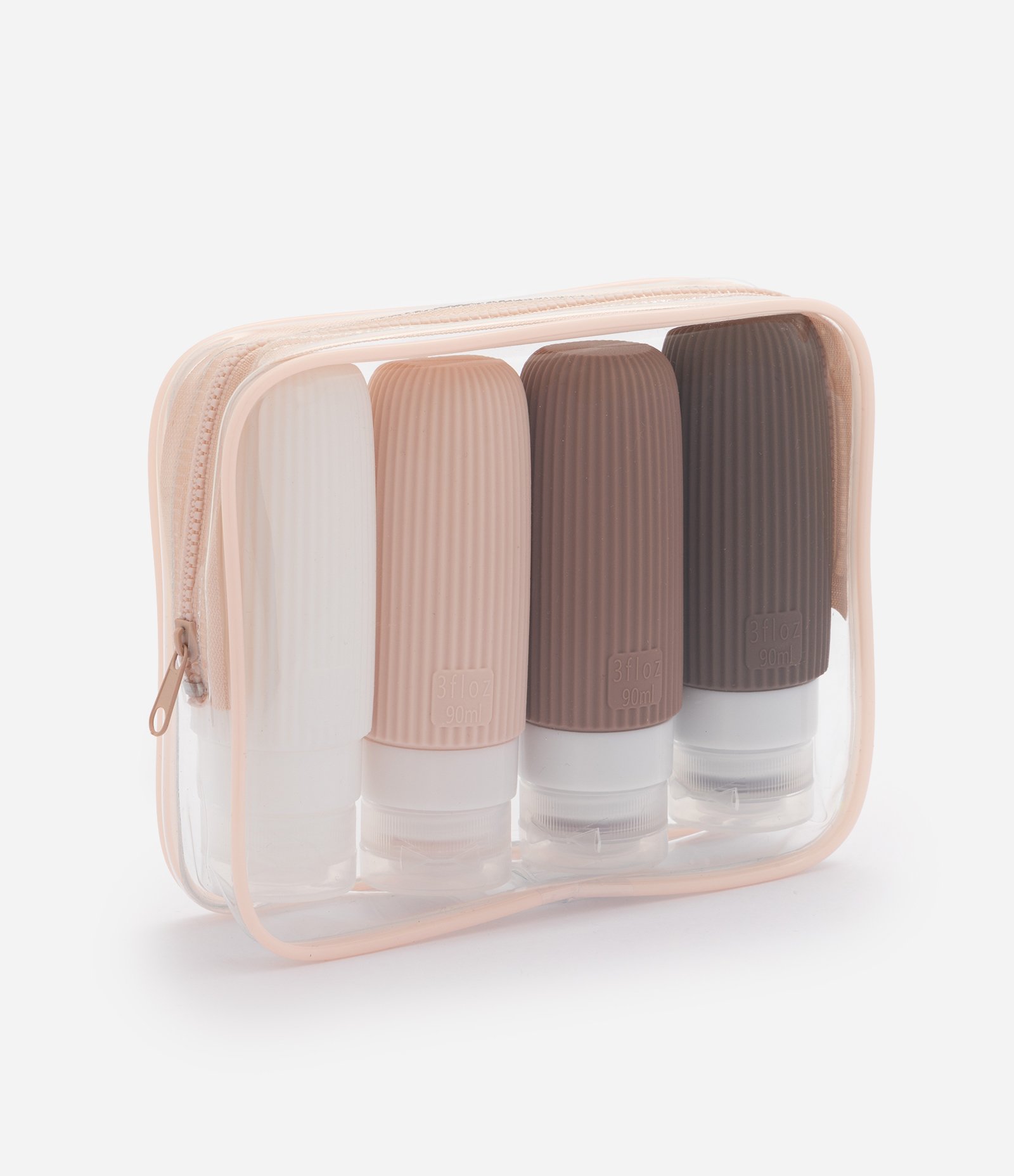 Kit Viagem em Silicone com Bico Dosador Multicores 5