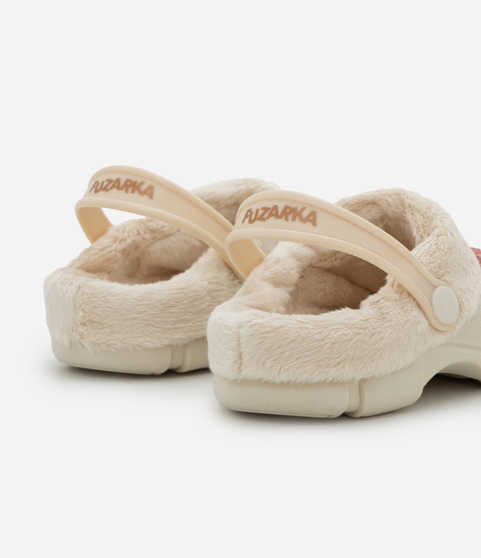 Sandália Infantil Babuche com Forro Felpado – Tam 27 a 34 Off White 2