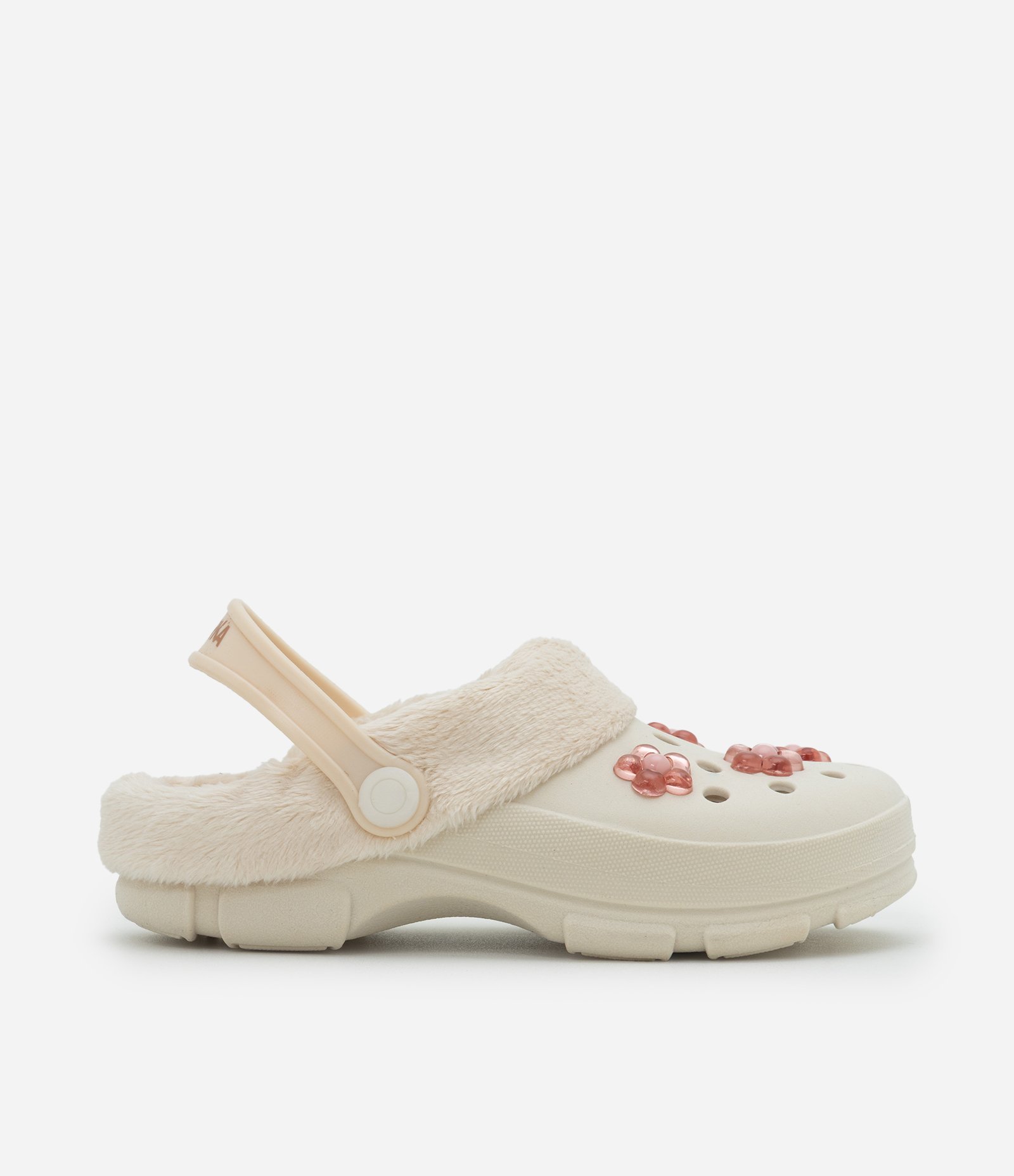 Sandália Infantil Babuche com Forro Felpado – Tam 27 a 34 Off White 5