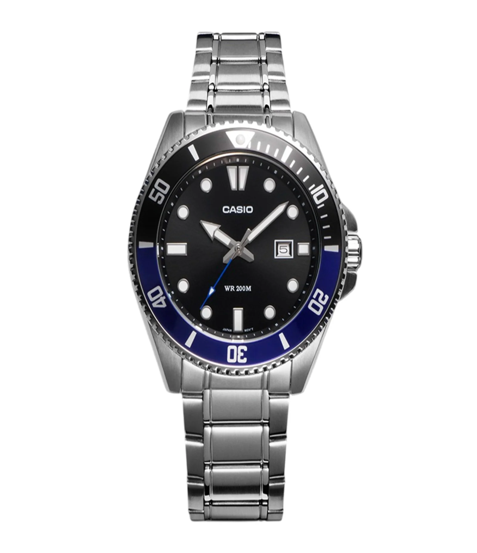 Relógio Analógico Aço Casio MDV 107D 1A2V      Prata 2