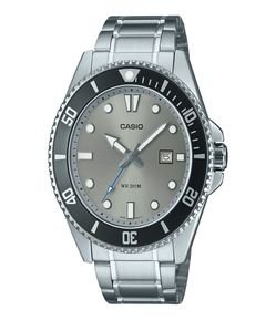 Relógio Analógico Casio Aço Modelo MDV 107D 8AV