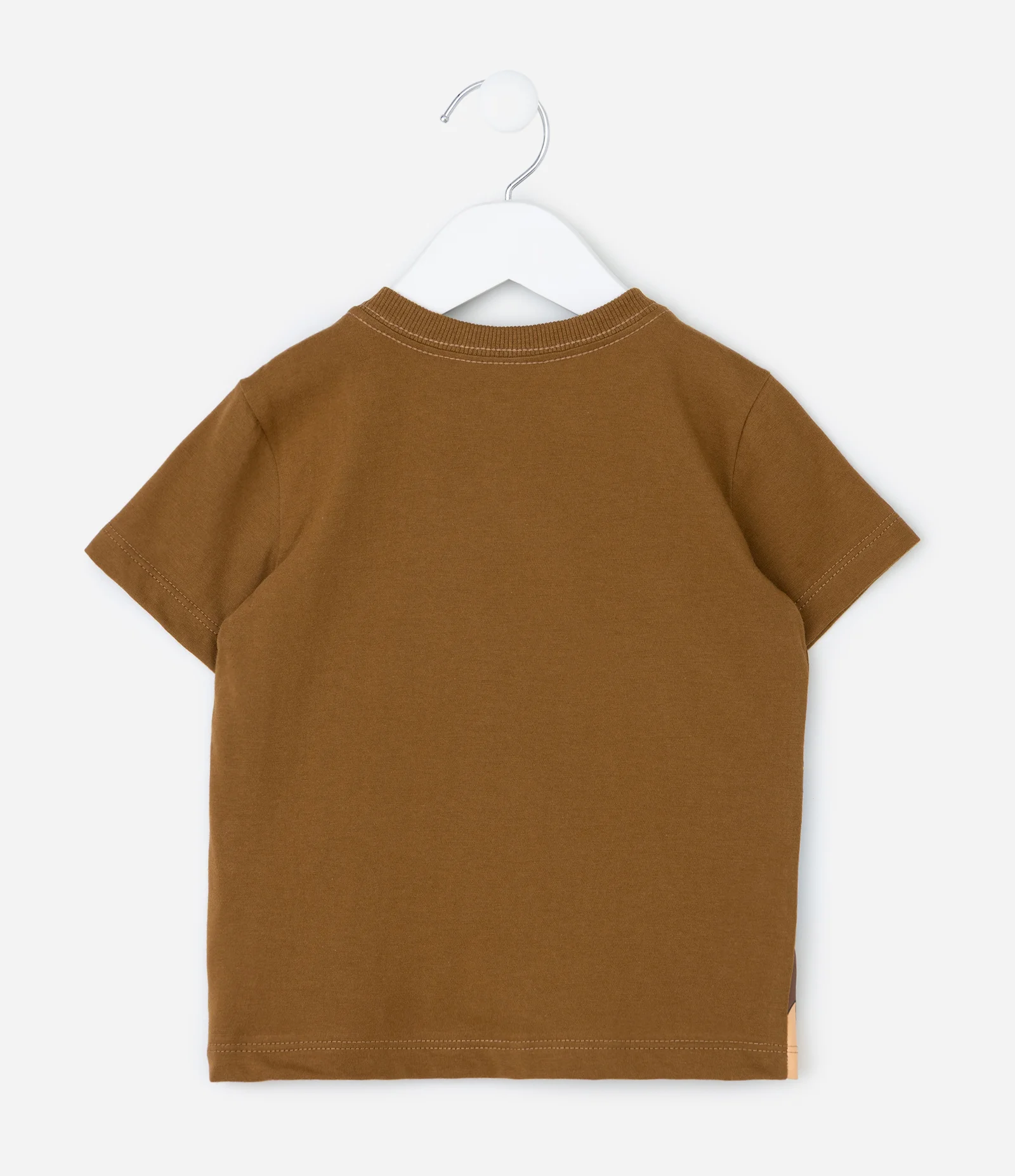 Camiseta Infantil Patrulha Canina com Lettering em Relevo – Tam 2 a 6 Anos Marrom 2