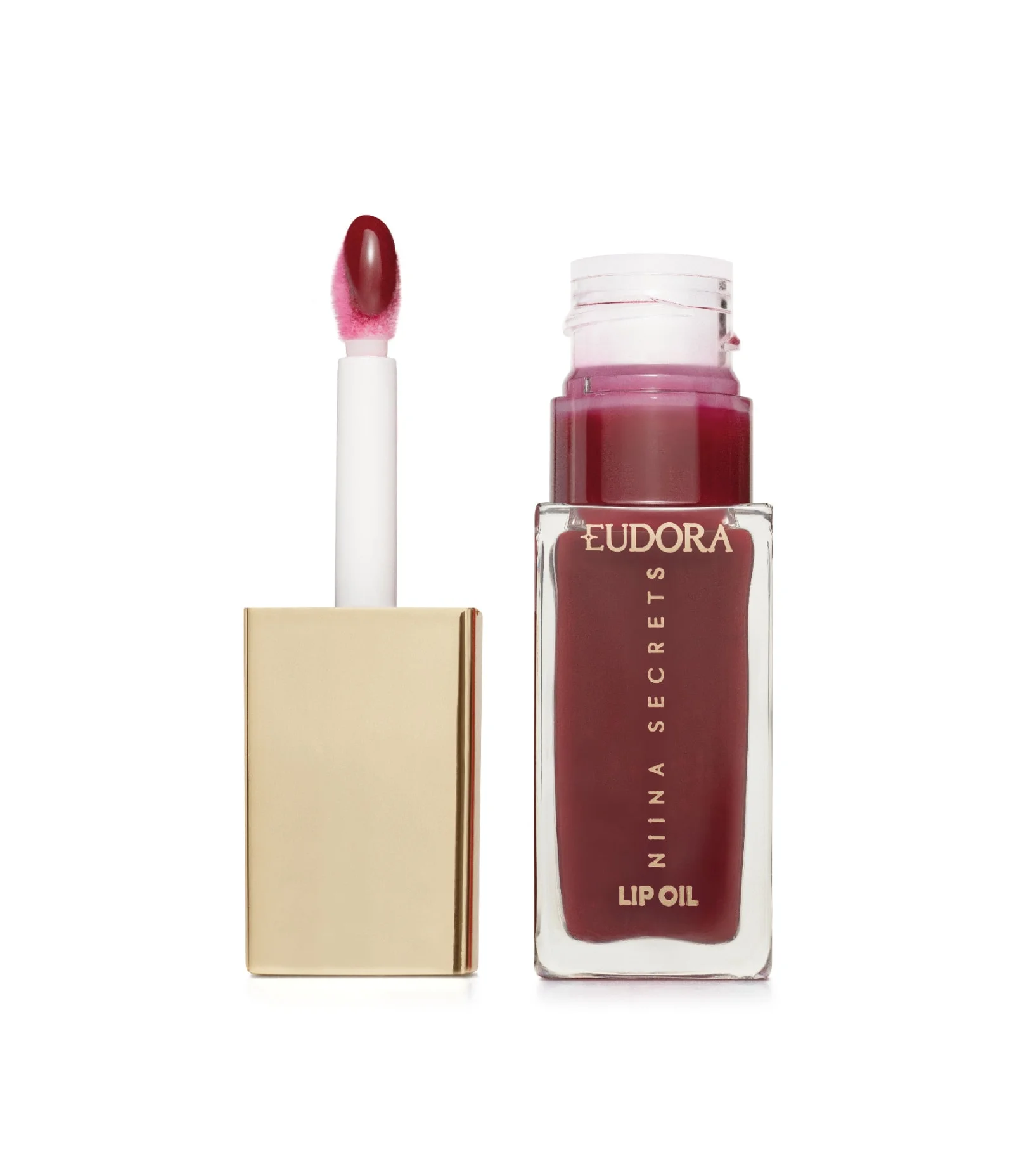 Lip Oil Niina Secrets Shine Flowers Rosa Eterna 2