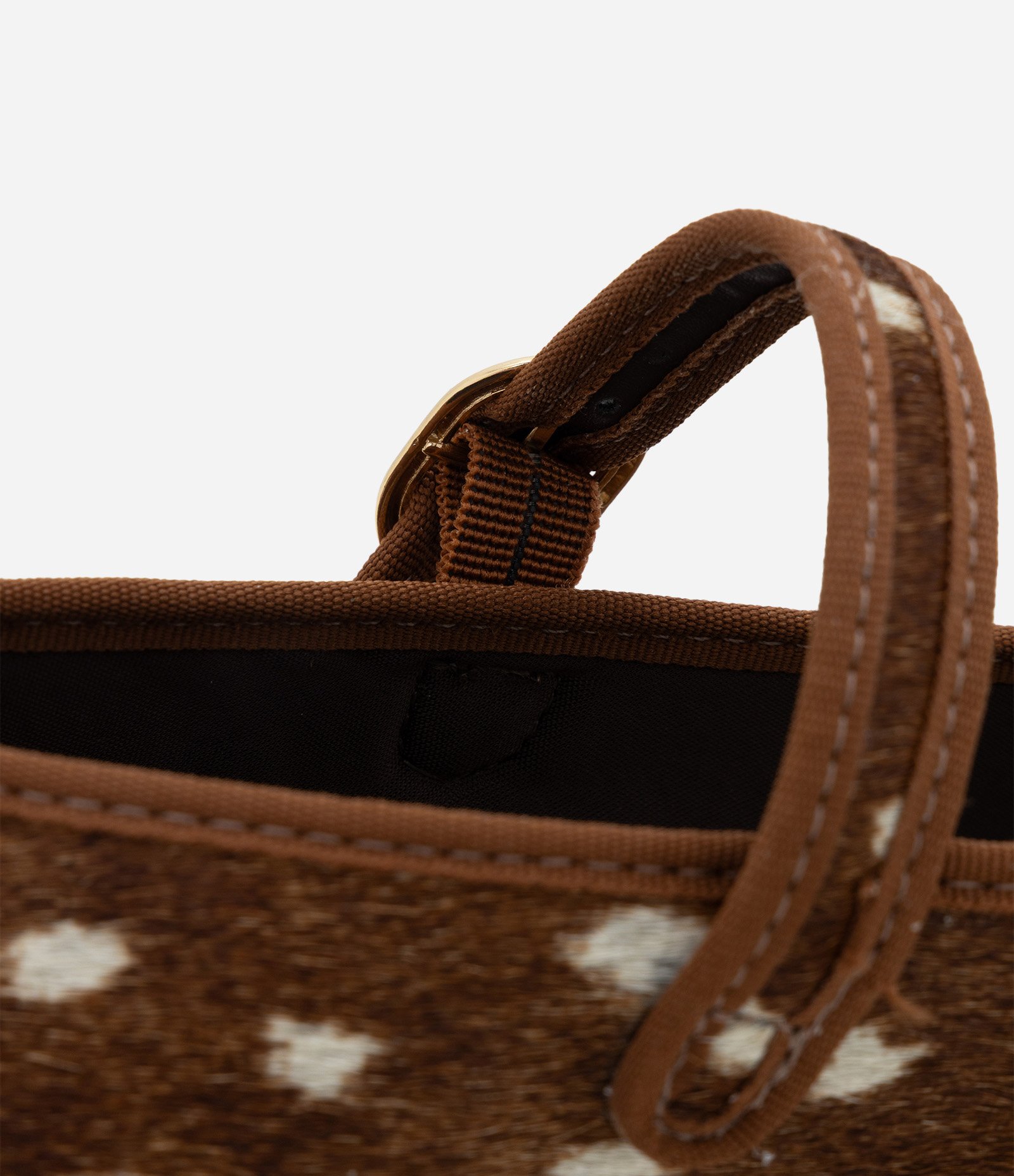 Sapatilha em Couro com Estampa Animal Print Marrom 5