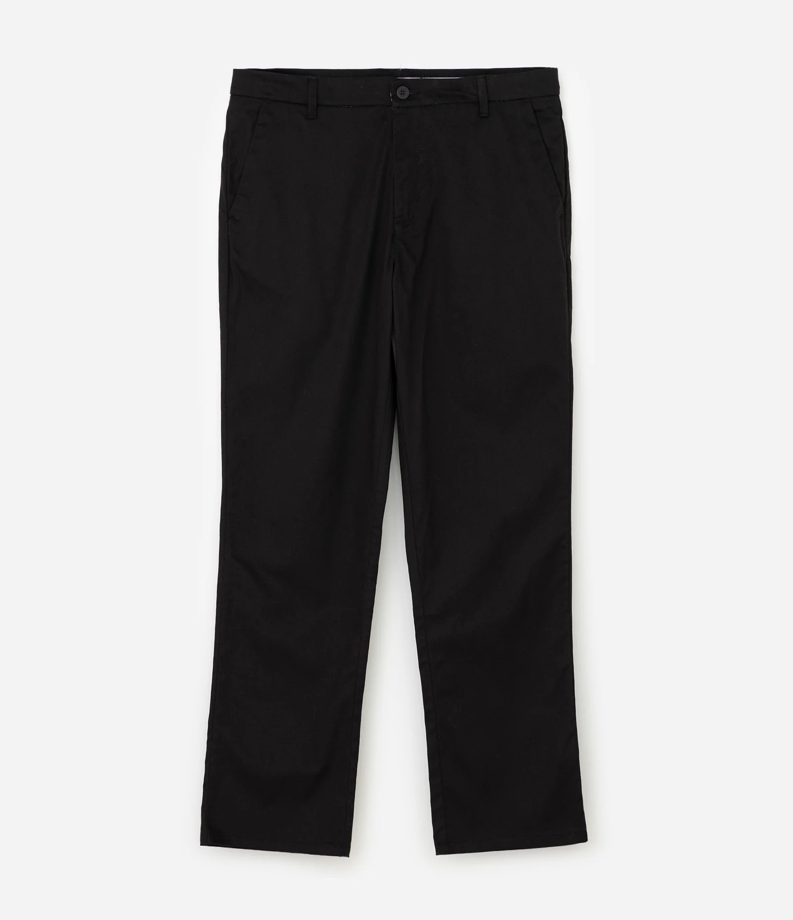 Calça Sarja Lisa Modelagem Reta Azul Escuro 1