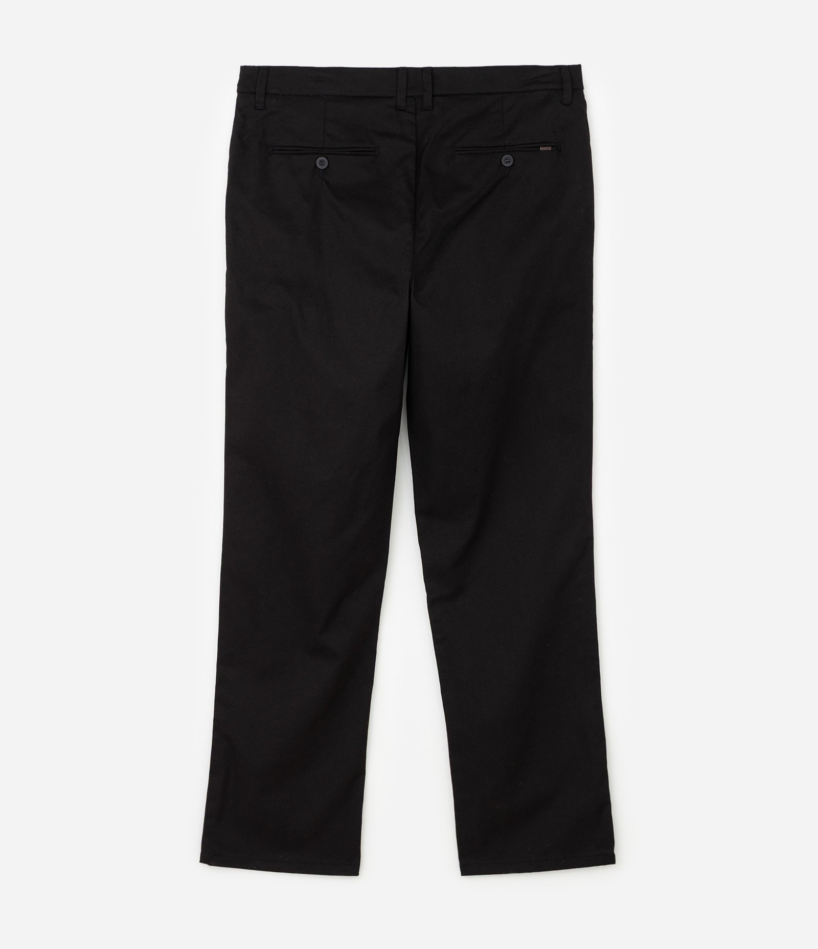 Calça Sarja Lisa Modelagem Reta Azul Escuro 2