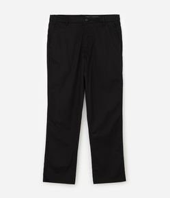 Calça Sarja Lisa Modelagem Reta