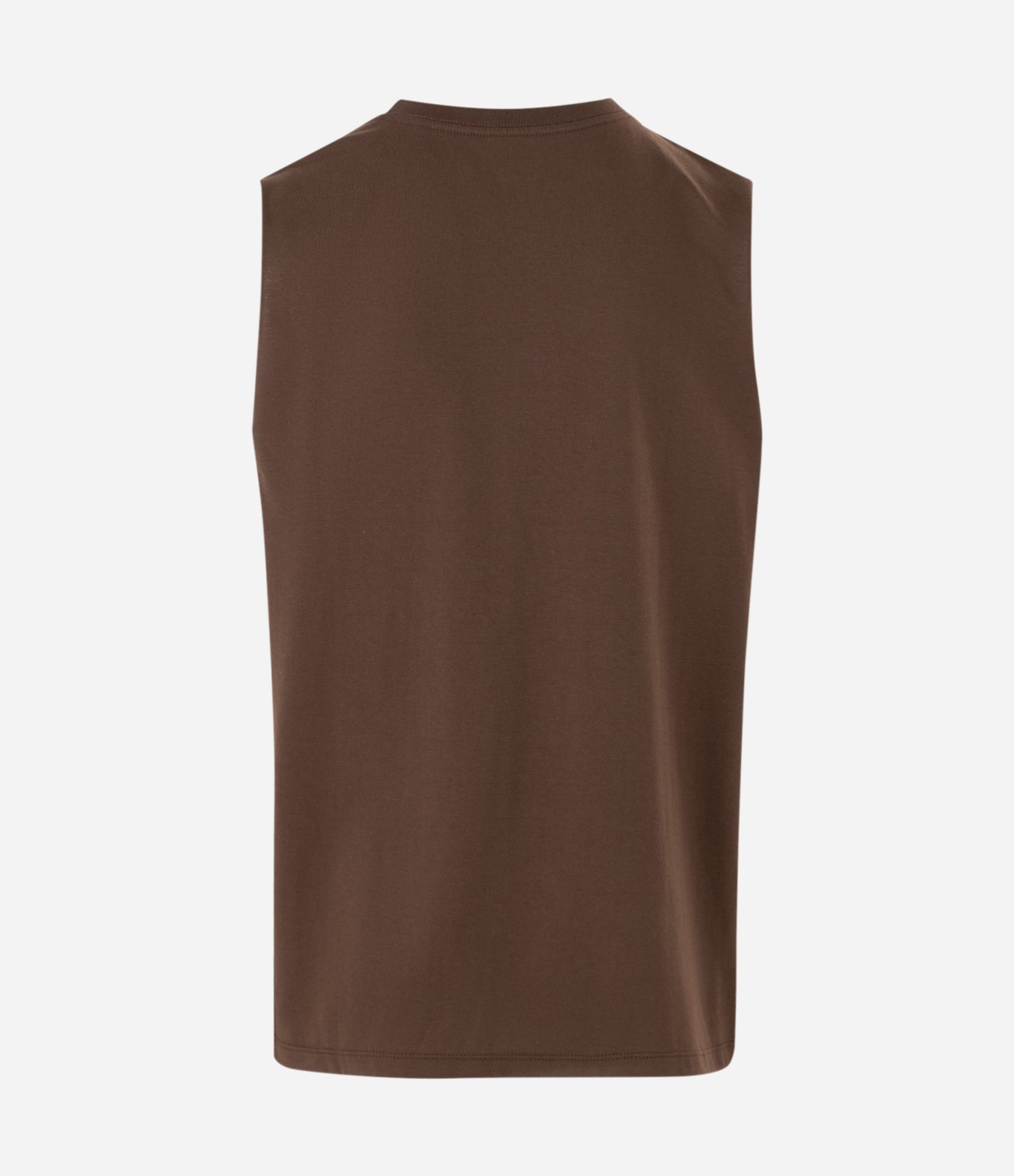 Regata Comfort em Algodão com Lettering The Andes Marrom 5