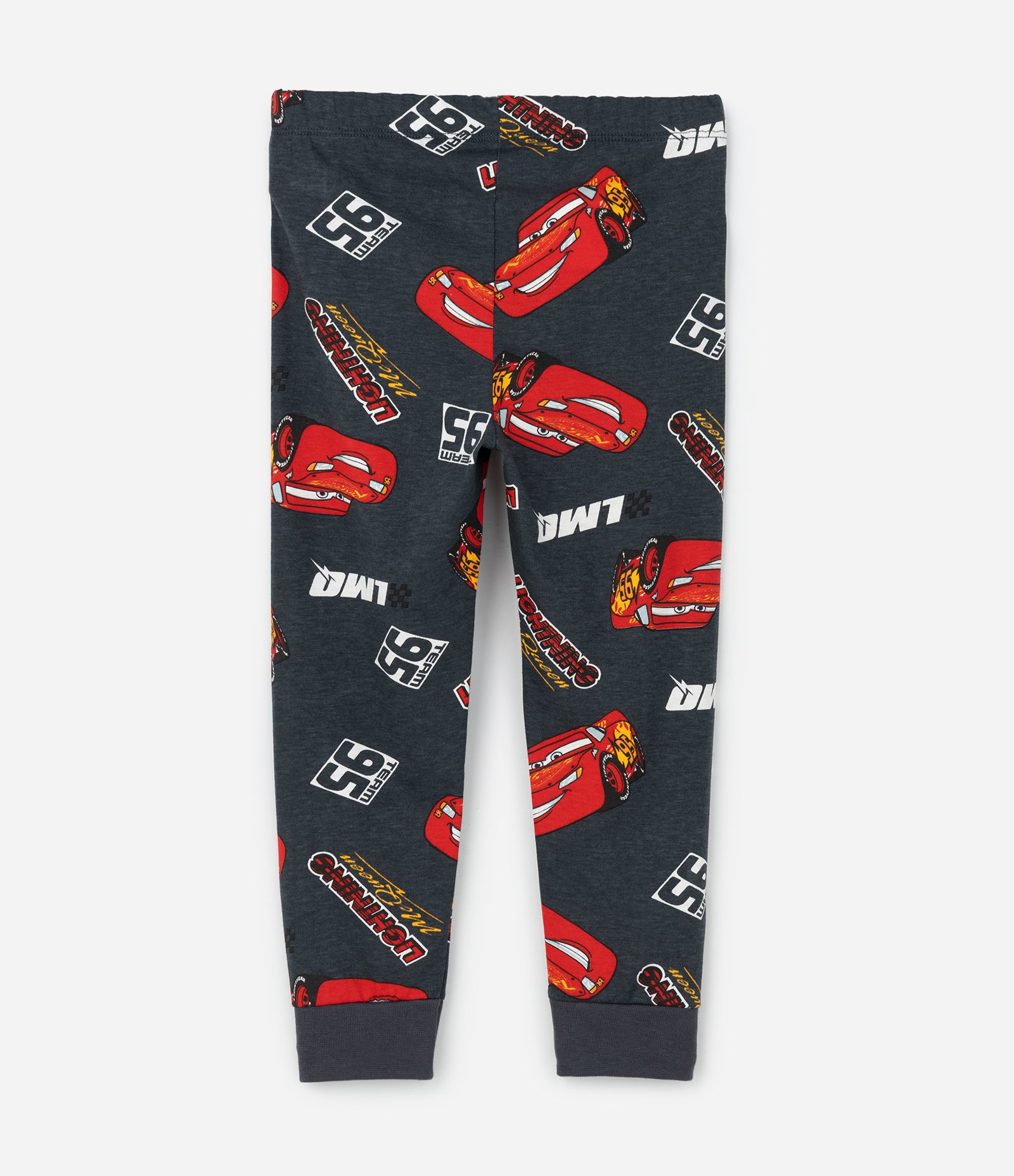 Pijama Infantil Longo Relâmpago McQueen – Tam 2 a 6 Anos Cinza 7