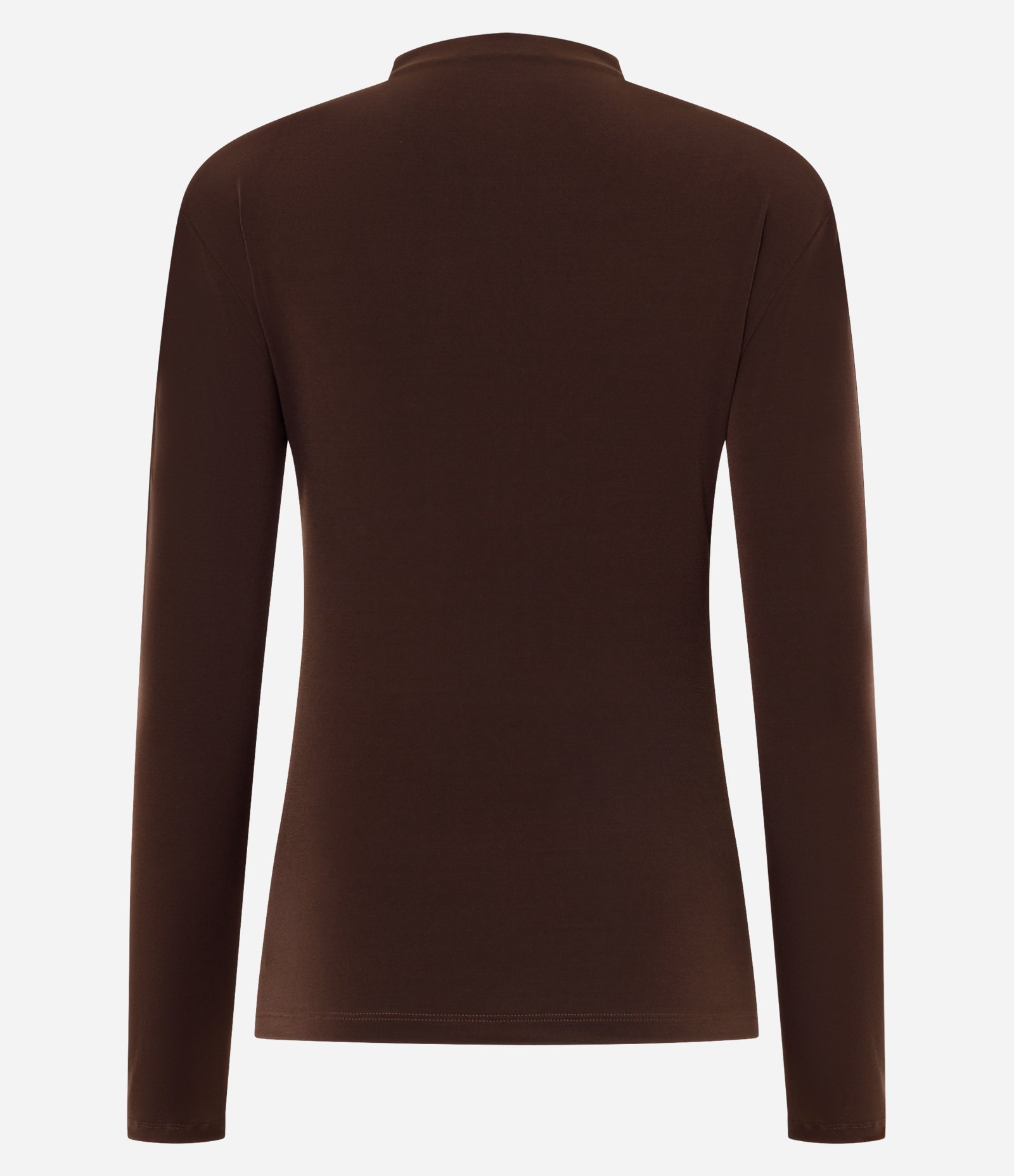 Blusa com Ombreiras e Franzido nas Laterais Marrom 6