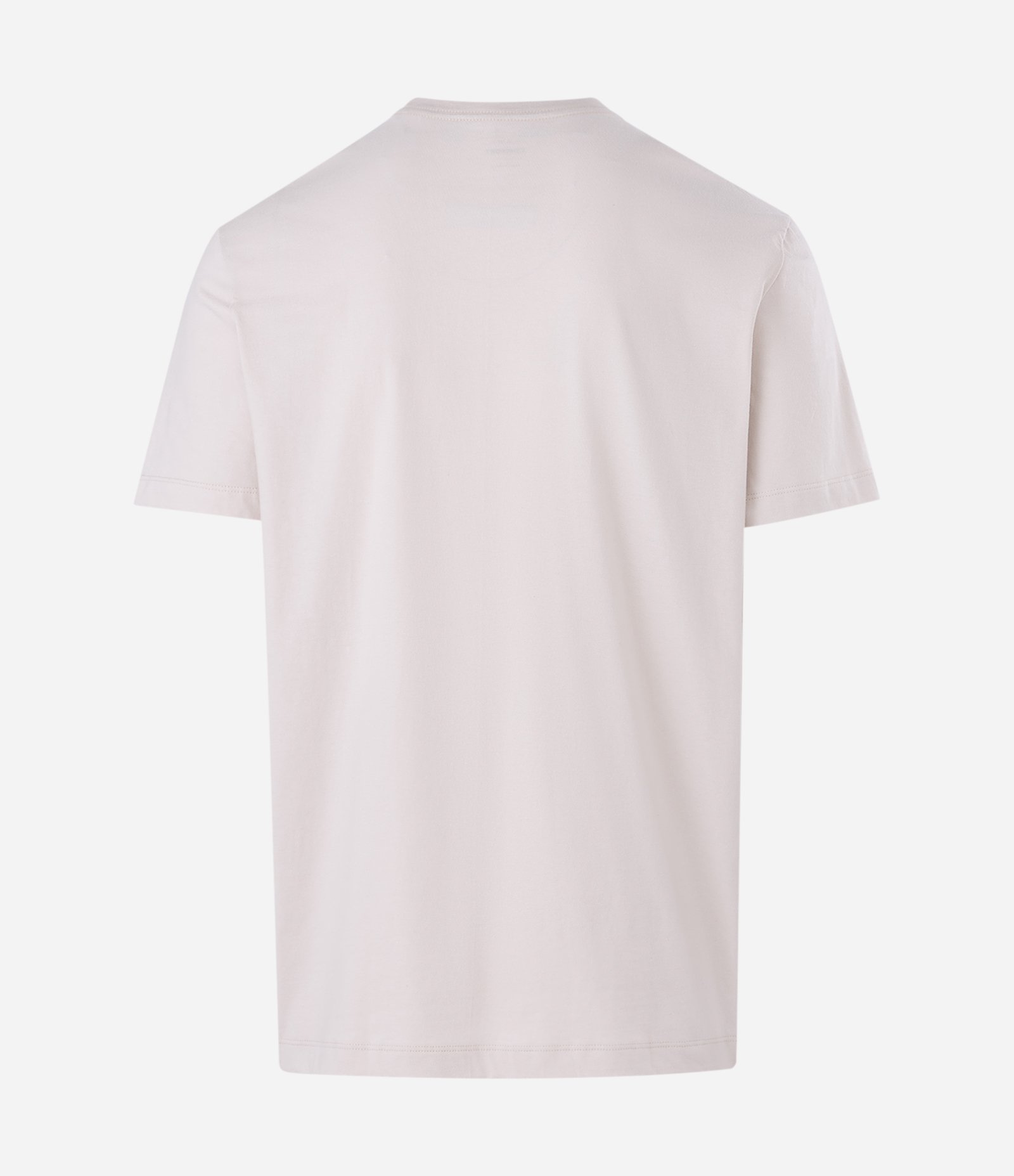 Camiseta Comfort em Algodão com Selo Náutico Âncora Off White 2