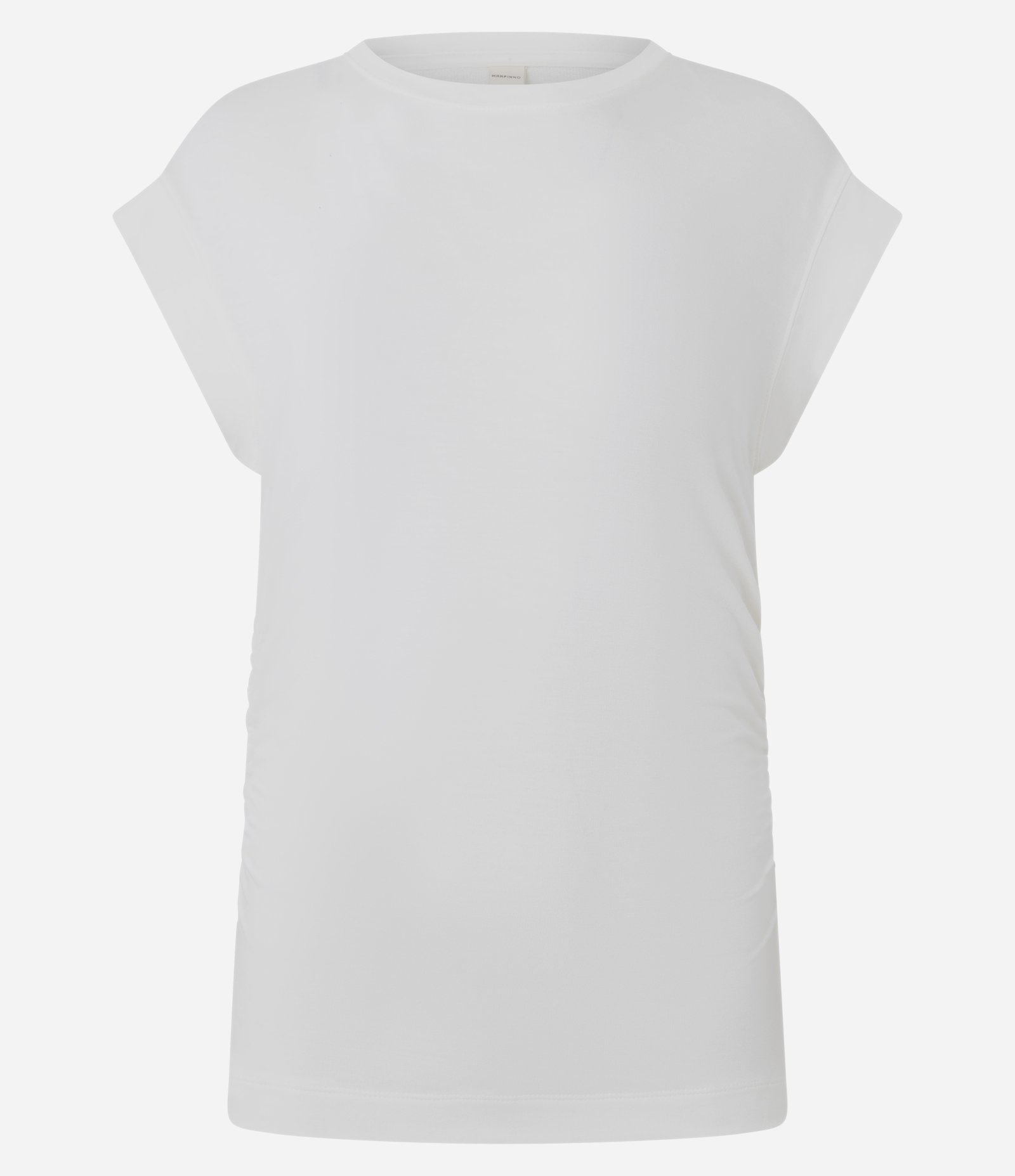 Blusa em Viscose com Franzidos na Lateral Branco 5