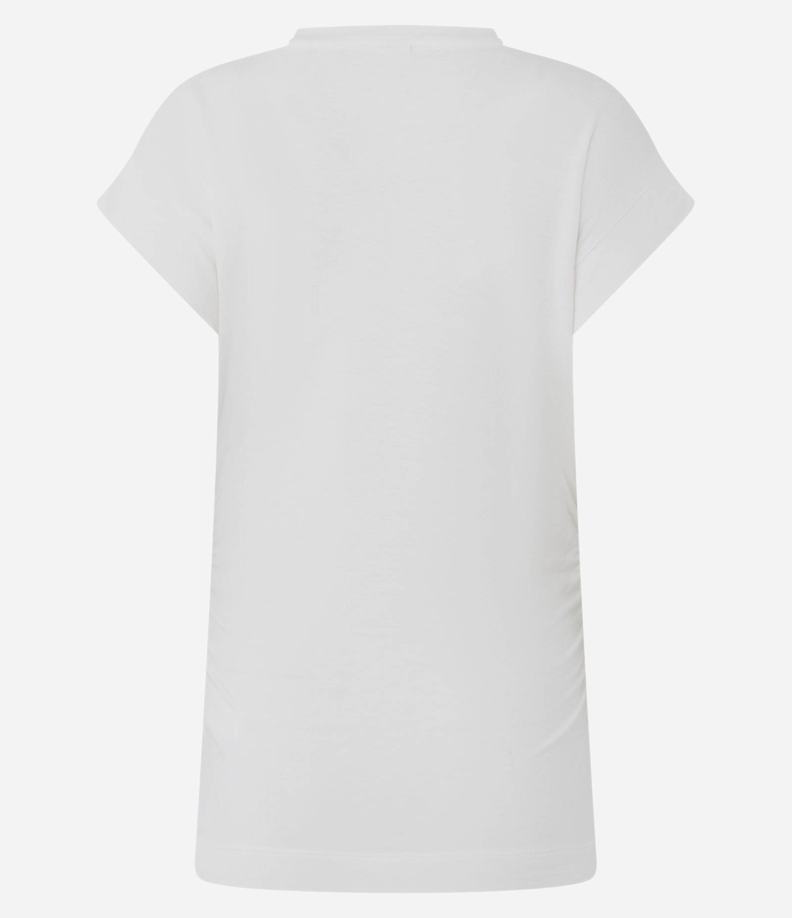 Blusa em Viscose com Franzidos na Lateral Branco 7
