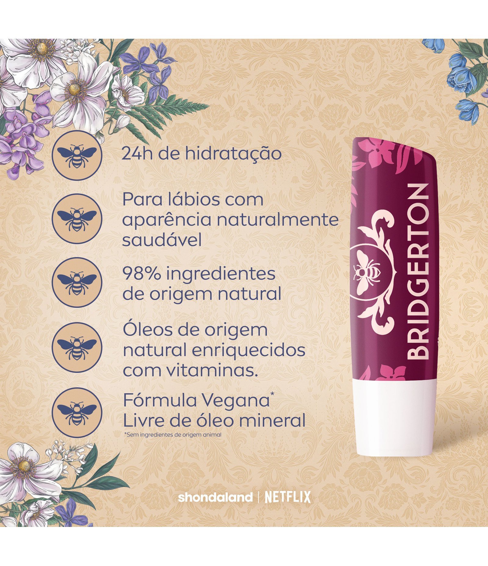 Hidratante Labial Torta de Amora Ed Limitada Bridgerton Nivea Torta de Amora 5