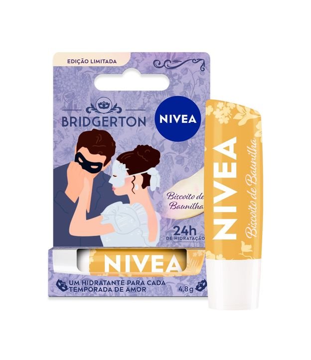 Hidratante Labial Biscoito de Baunilha Ed Limitada Bridgerton Nivea