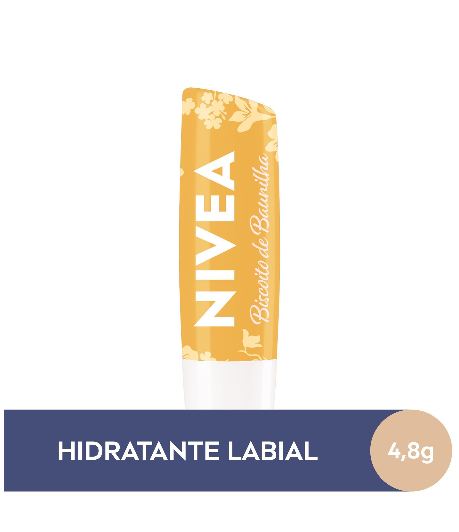 Hidratante Labial Biscoito de Baunilha Ed Limitada Bridgerton Nivea Amarelo 2