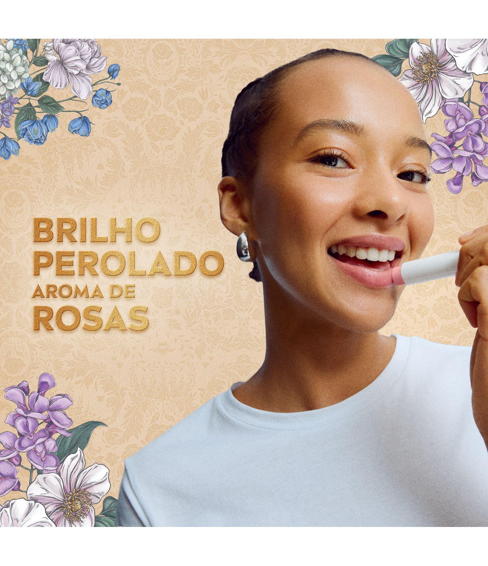 Hidratante Labial Merengue Rose Ed Limitada Bridgerton Nivea Rosa Claro 4