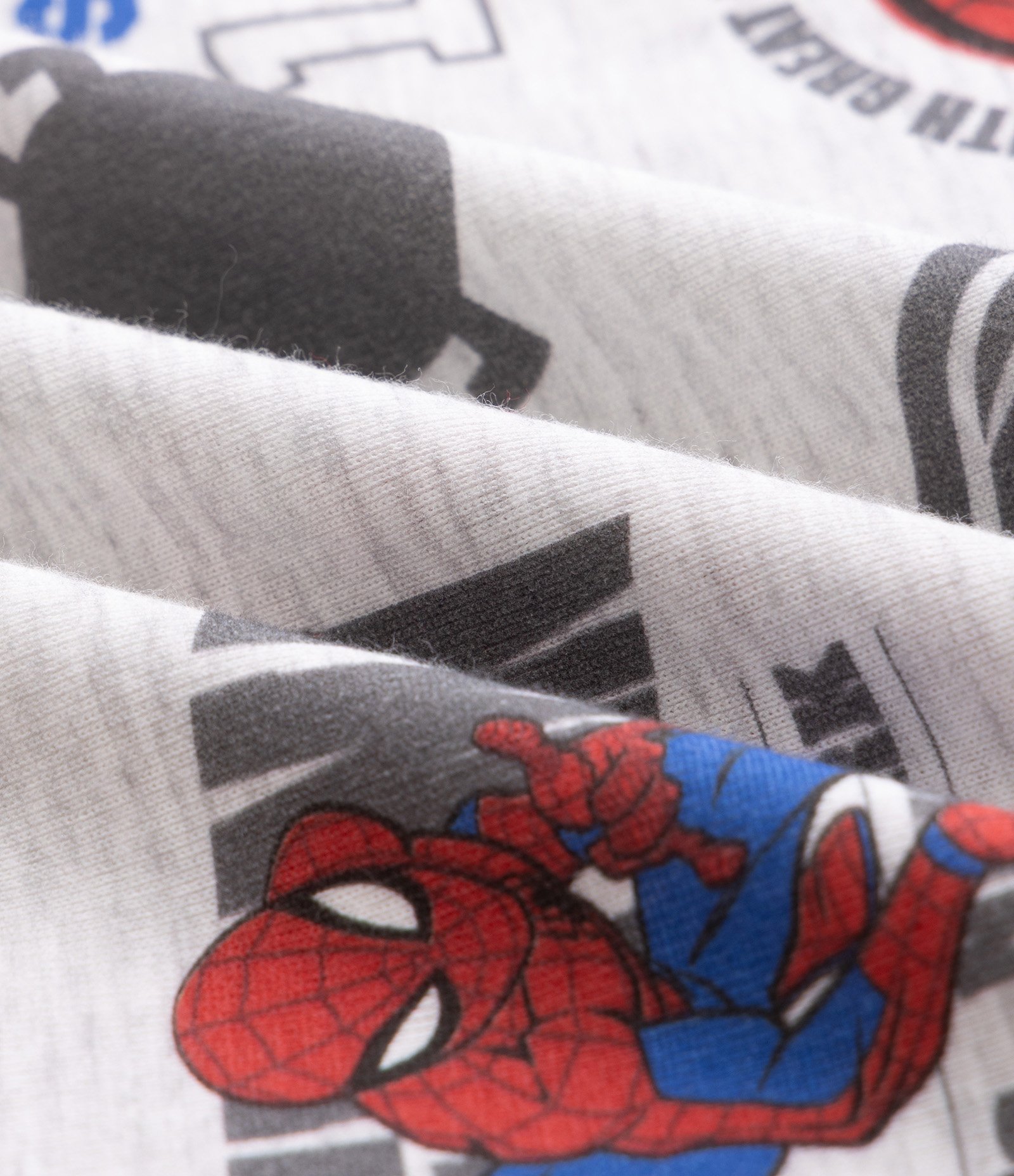 Pijama Longo Spider em Meia Malha - Tam 3 a 10 Anos Off White 6