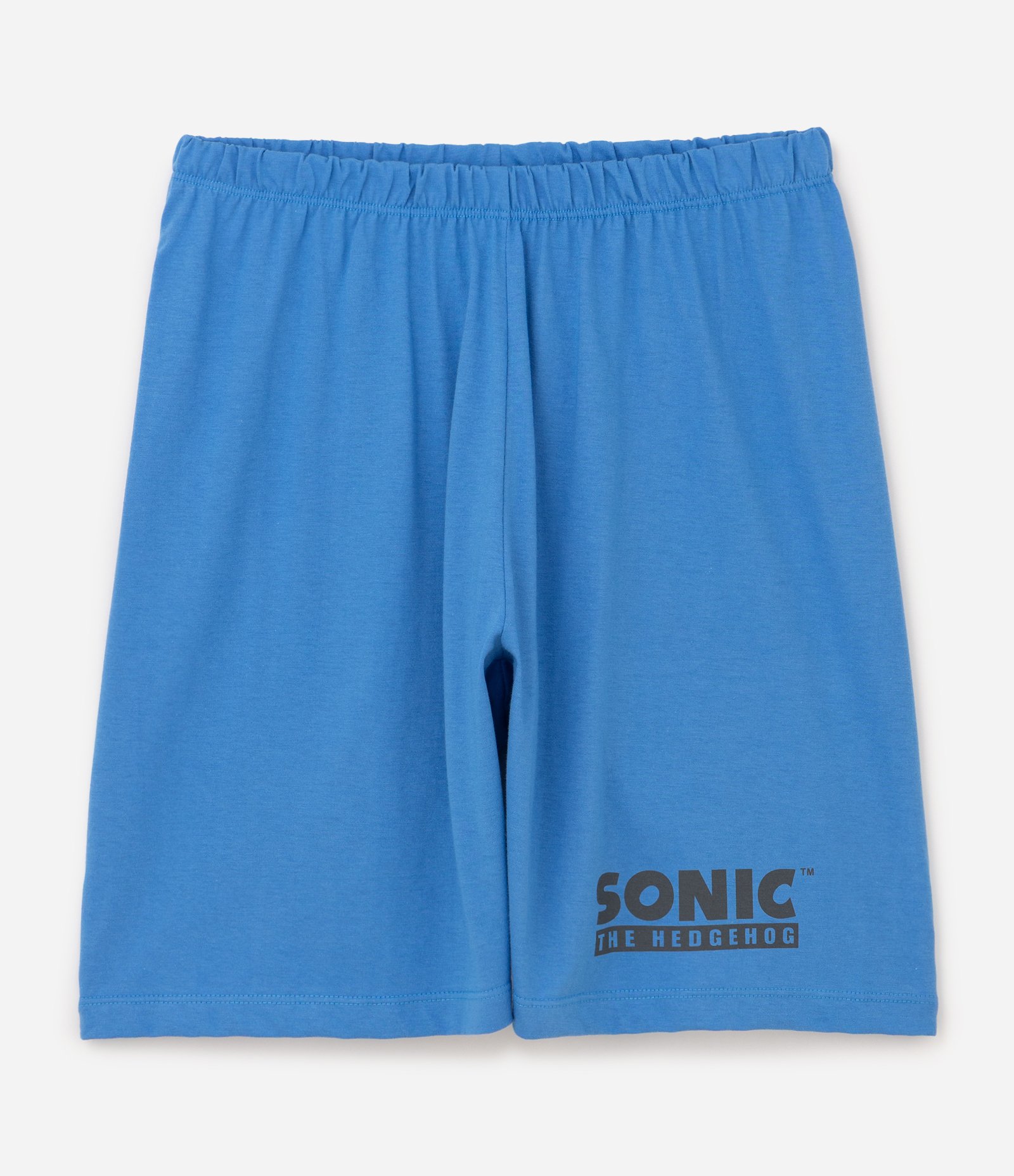 Pijama Infantil Sonic com Camiseta e Short – Tam 5 a 16 Anos Azul/Preto 5