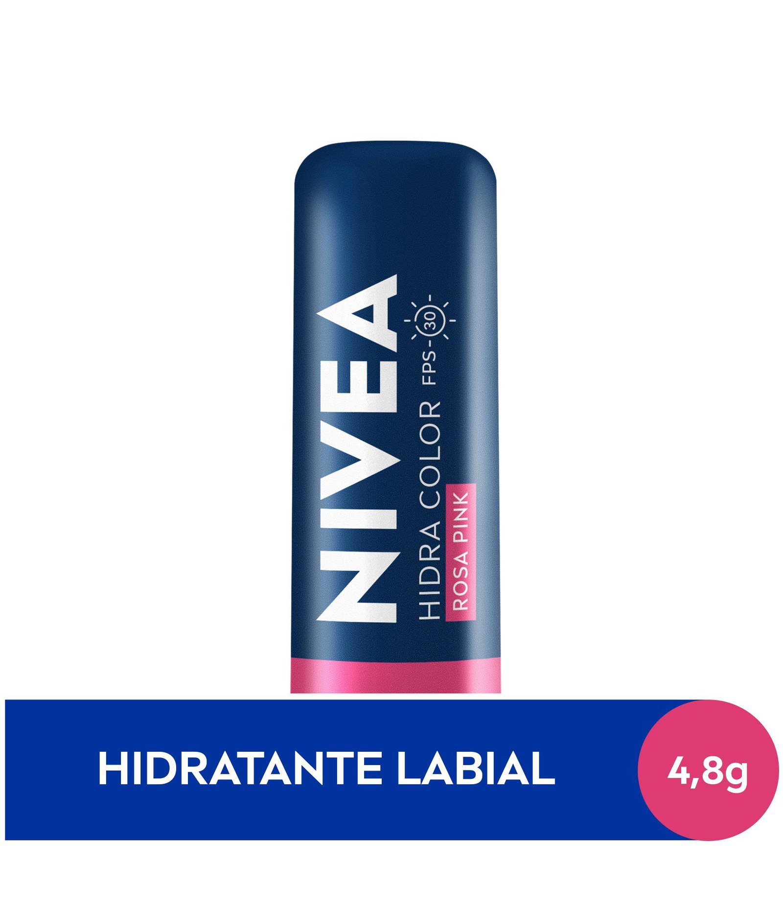 Hidratante Labial Hidra Color Rosa Pink Nivea Rosa Pink 2