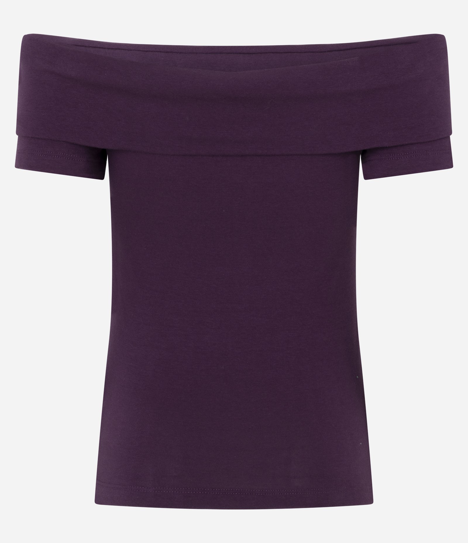 Blusa Ombro a Ombro em Algodão com Tachinhas Roxo 3