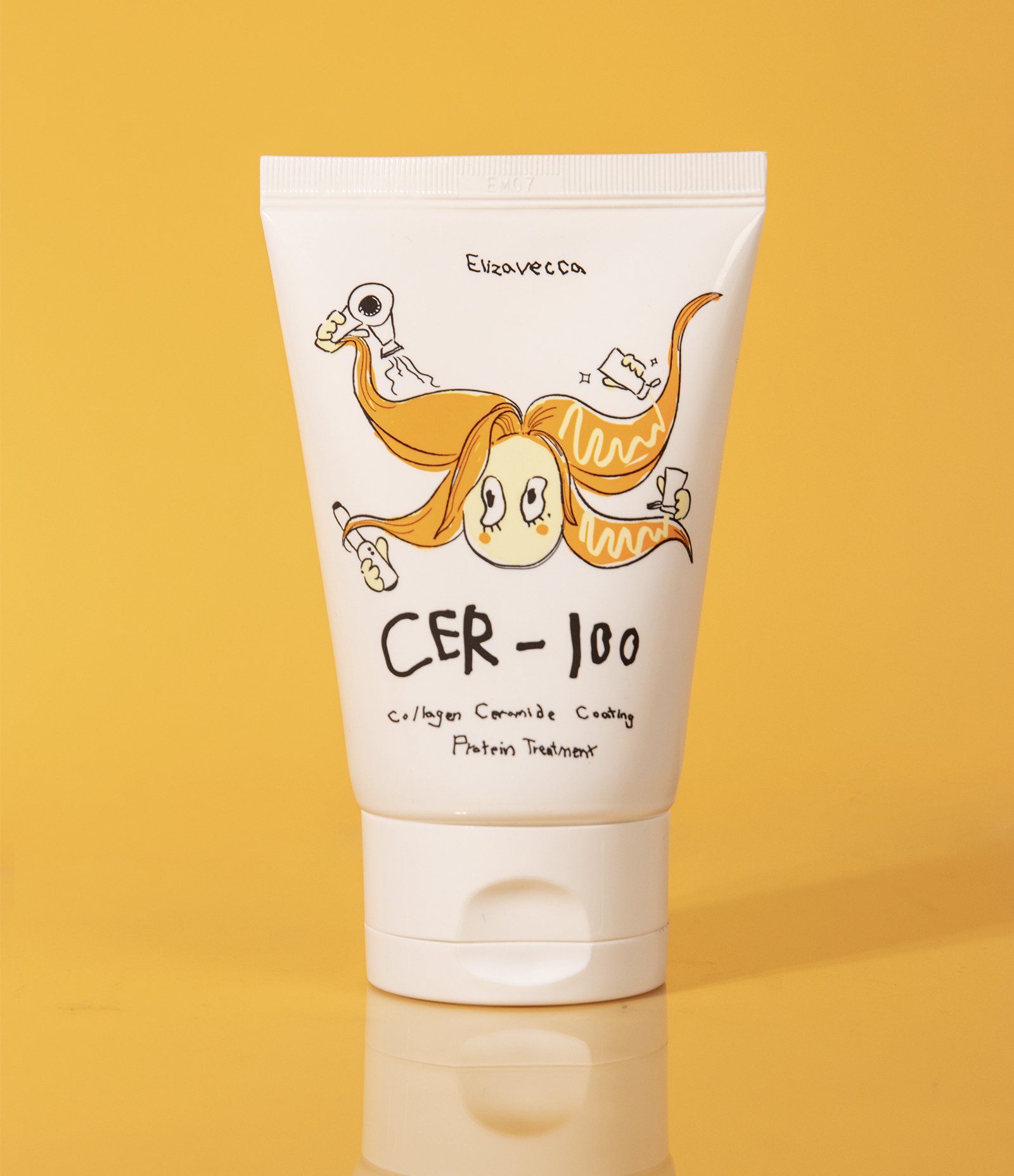 Máscara de Tratamento CER 100 Collagen Ceramide Coating Protein Elizavecca 100ml 2