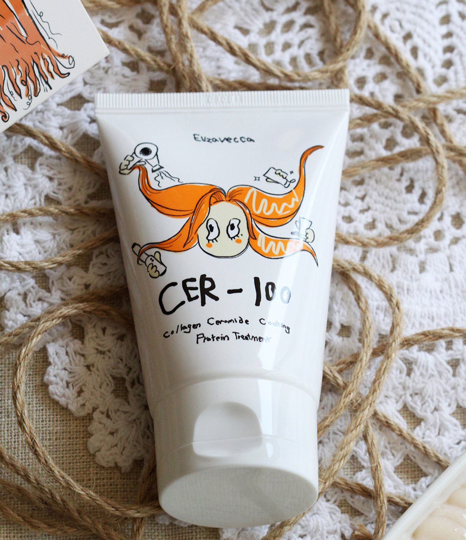 Máscara de Tratamento CER 100 Collagen Ceramide Coating Protein Elizavecca 100ml 9
