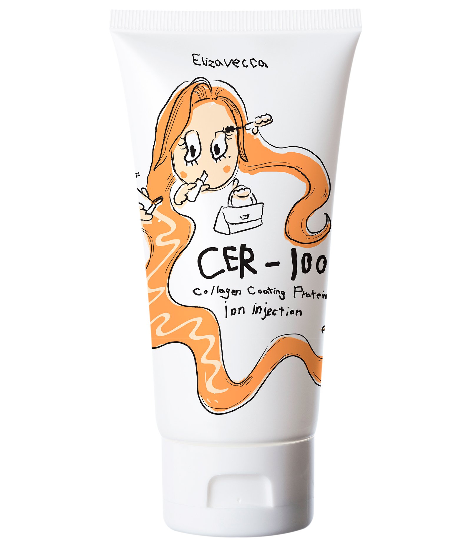 Mascara Capilar CER 100 Collagen Coating Protein Ion Injection Elizavecca 50ml 1