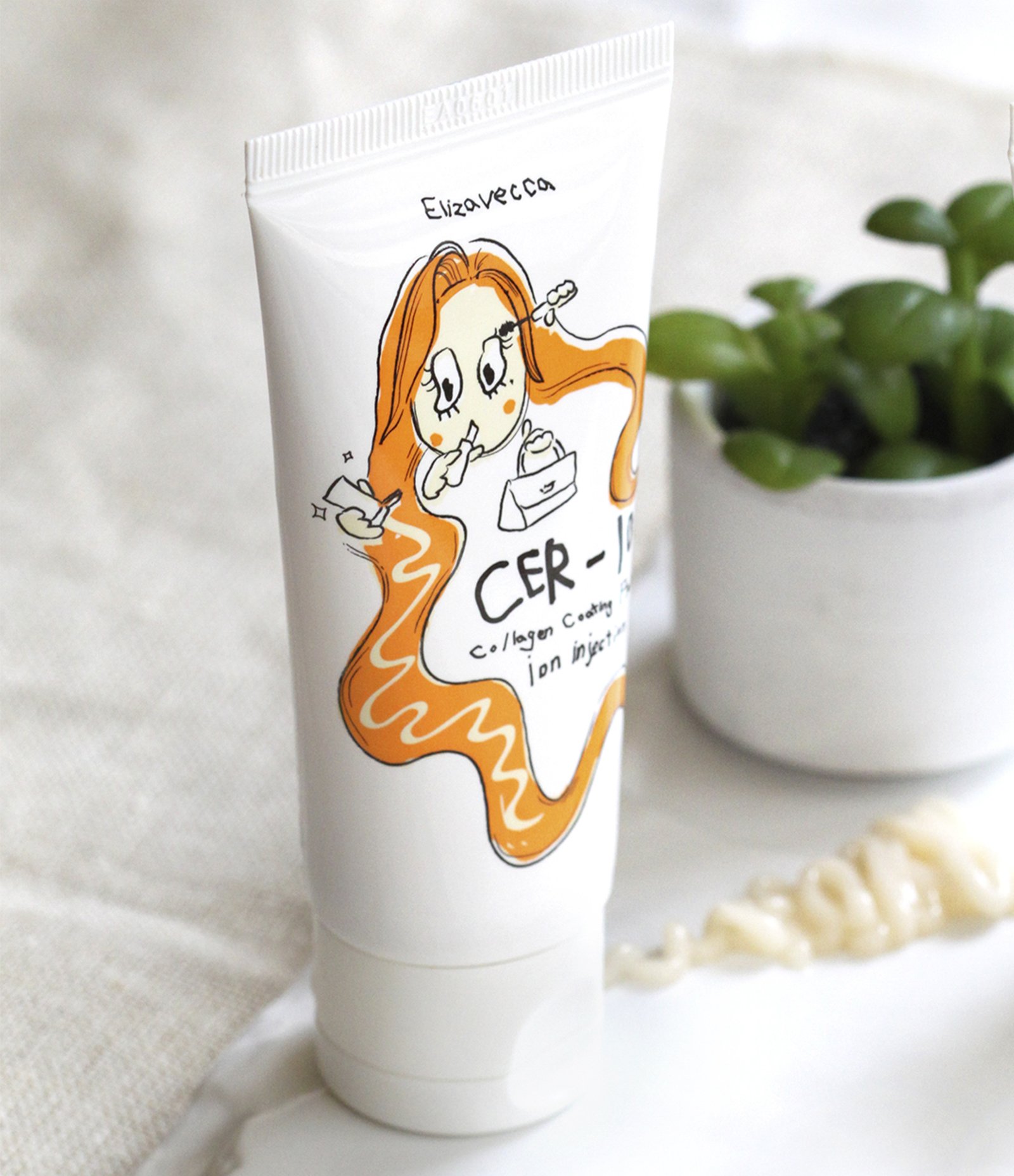 Mascara Capilar CER 100 Collagen Coating Protein Ion Injection Elizavecca 50ml 3